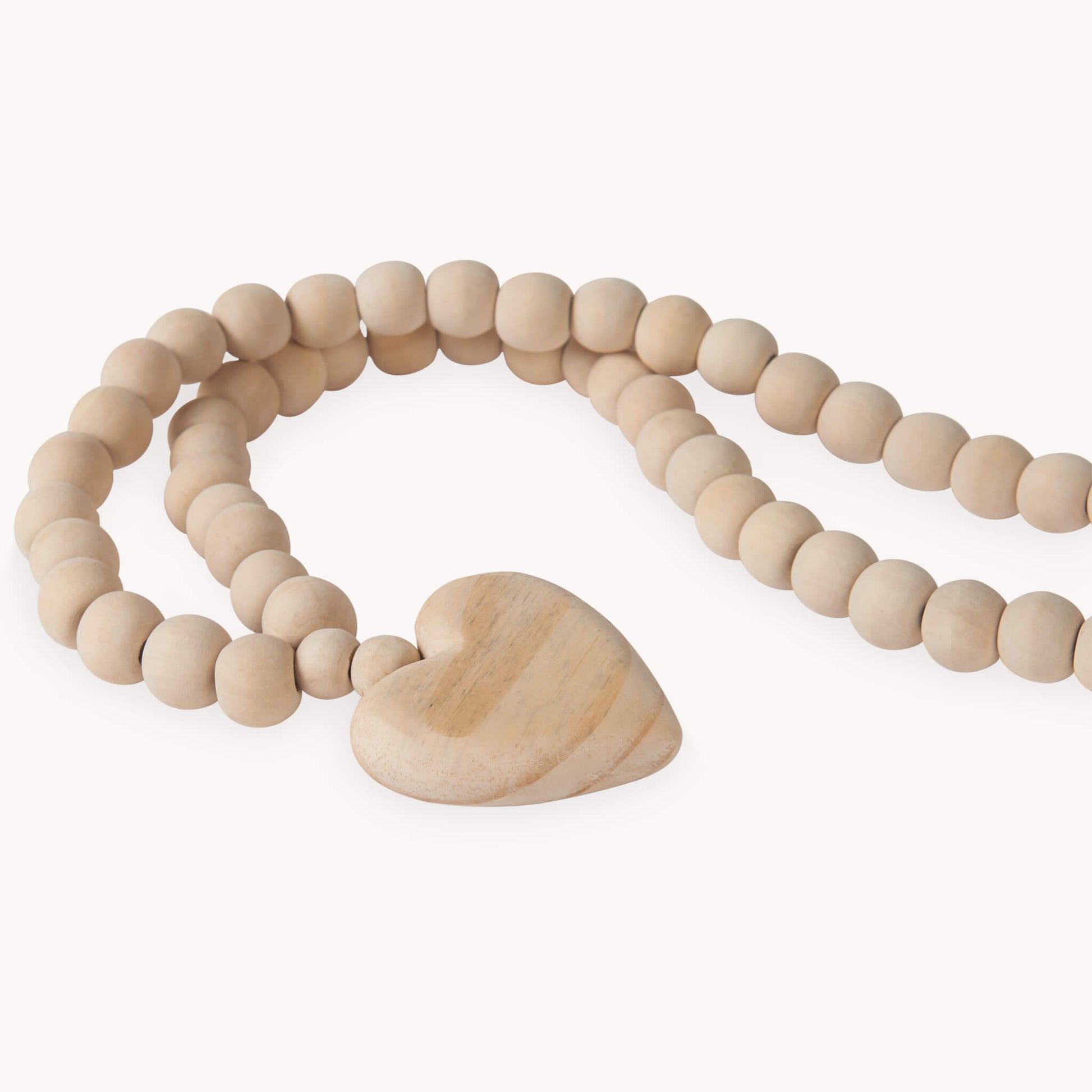 POKOLOKO Beaded Heart Tassel