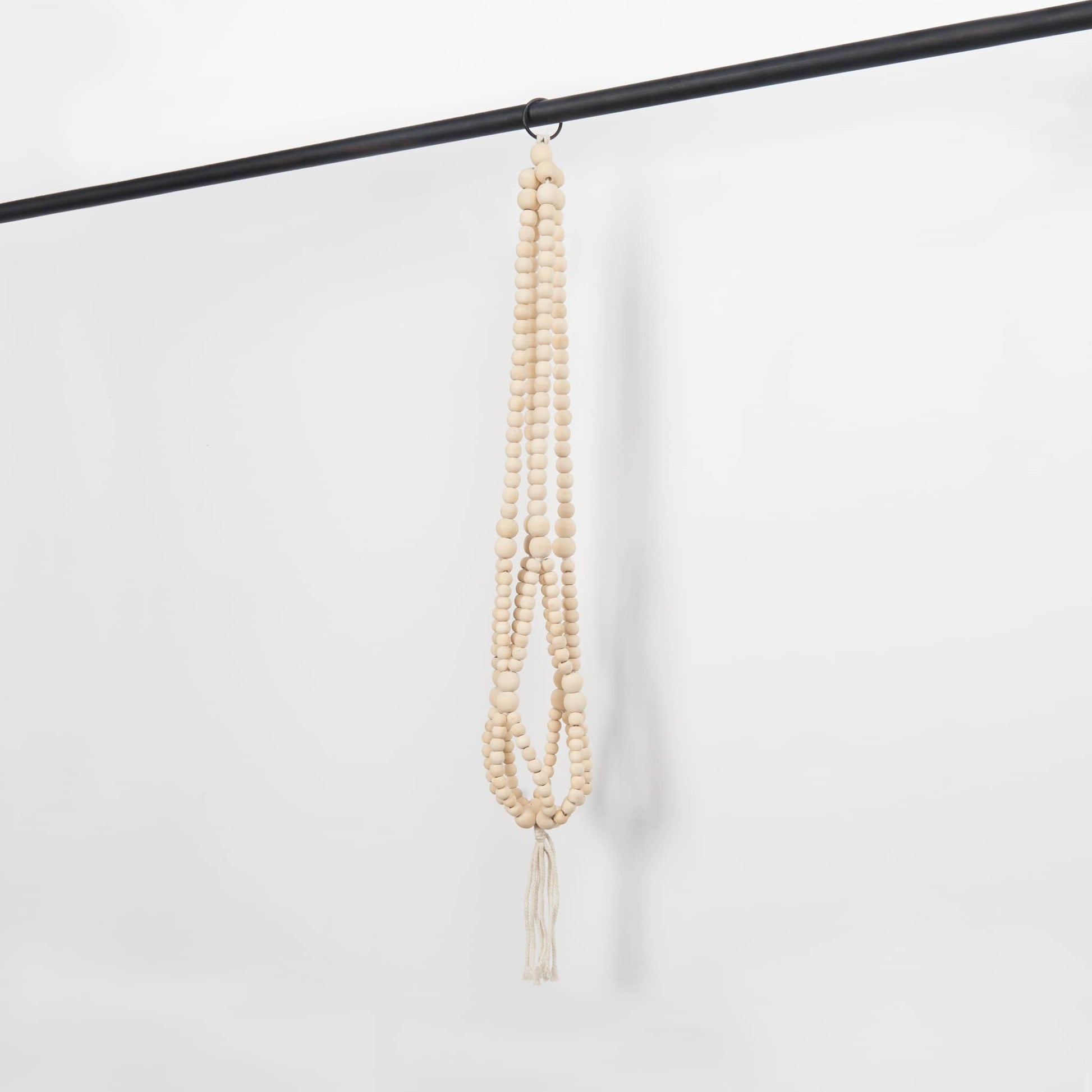 POKOLOKO Wooden Beaded Hanging Pot Holder