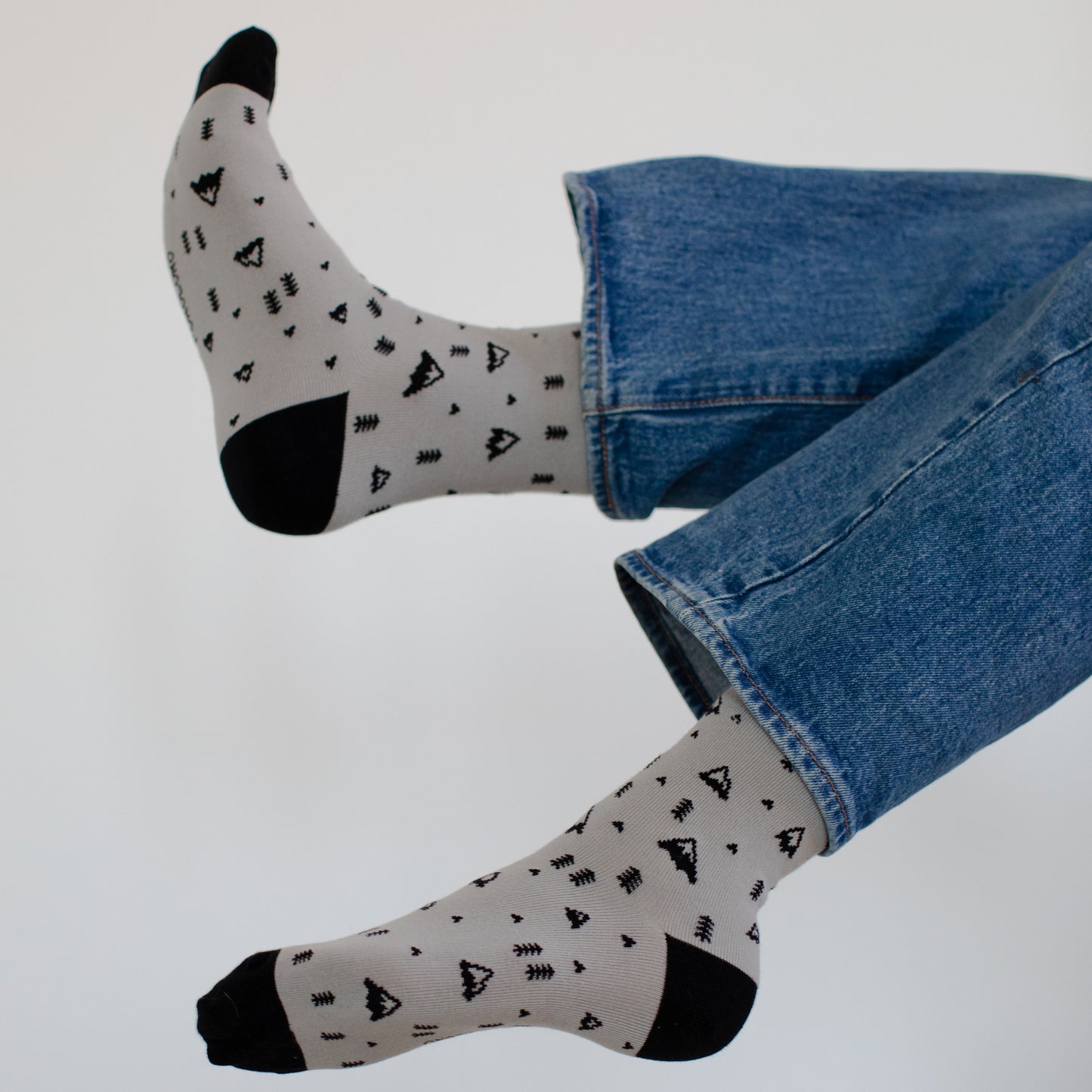 POKOLOKO Tree Hugger Print Socks