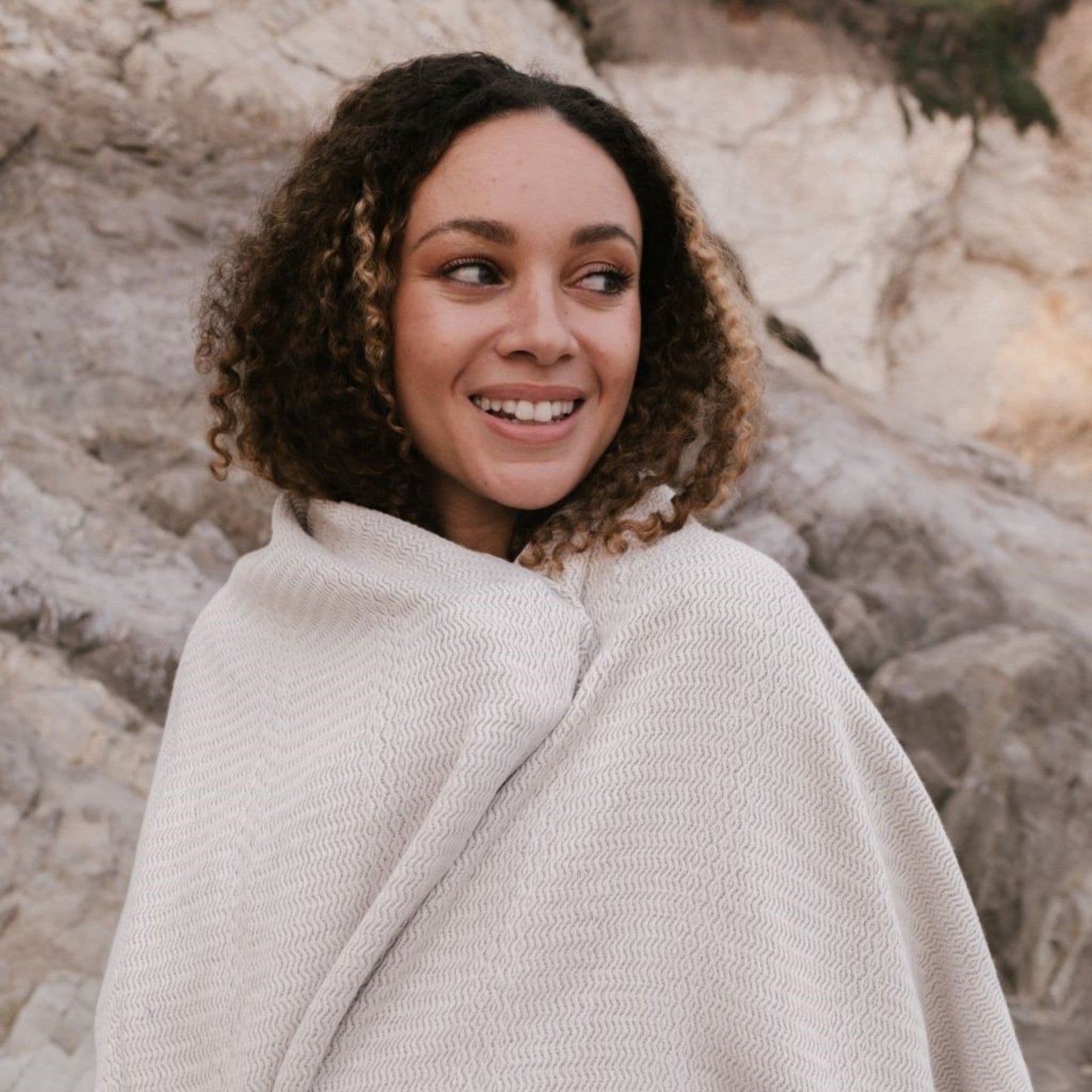 POKOLOKO Mixed Grey Bamboo Towel