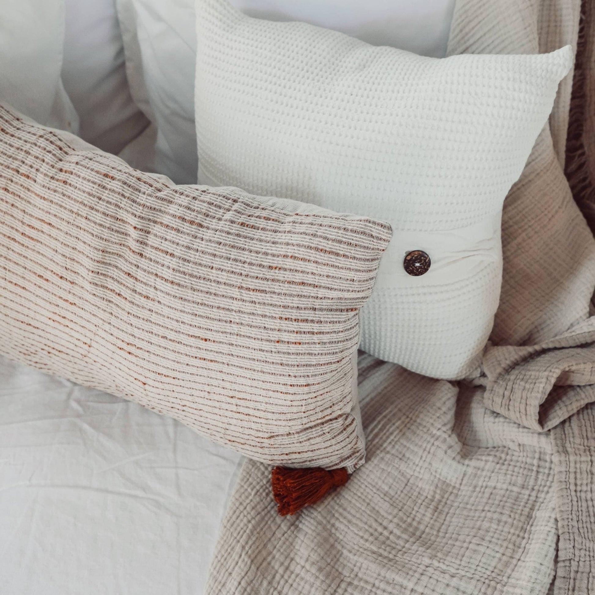 POKOLOKO Tara Lumbar Pillow #color_tara-ginger
