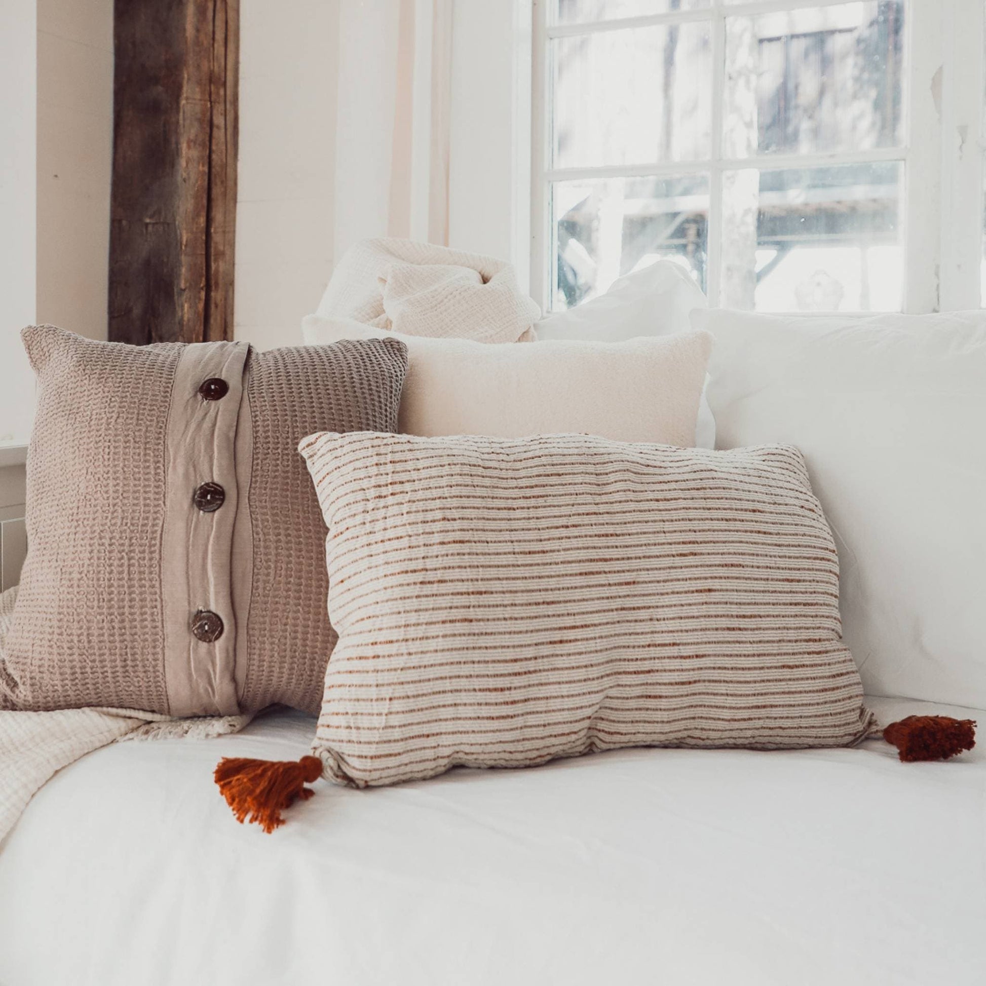 POKOLOKO Tara Lumbar Pillow #color_tara-ginger