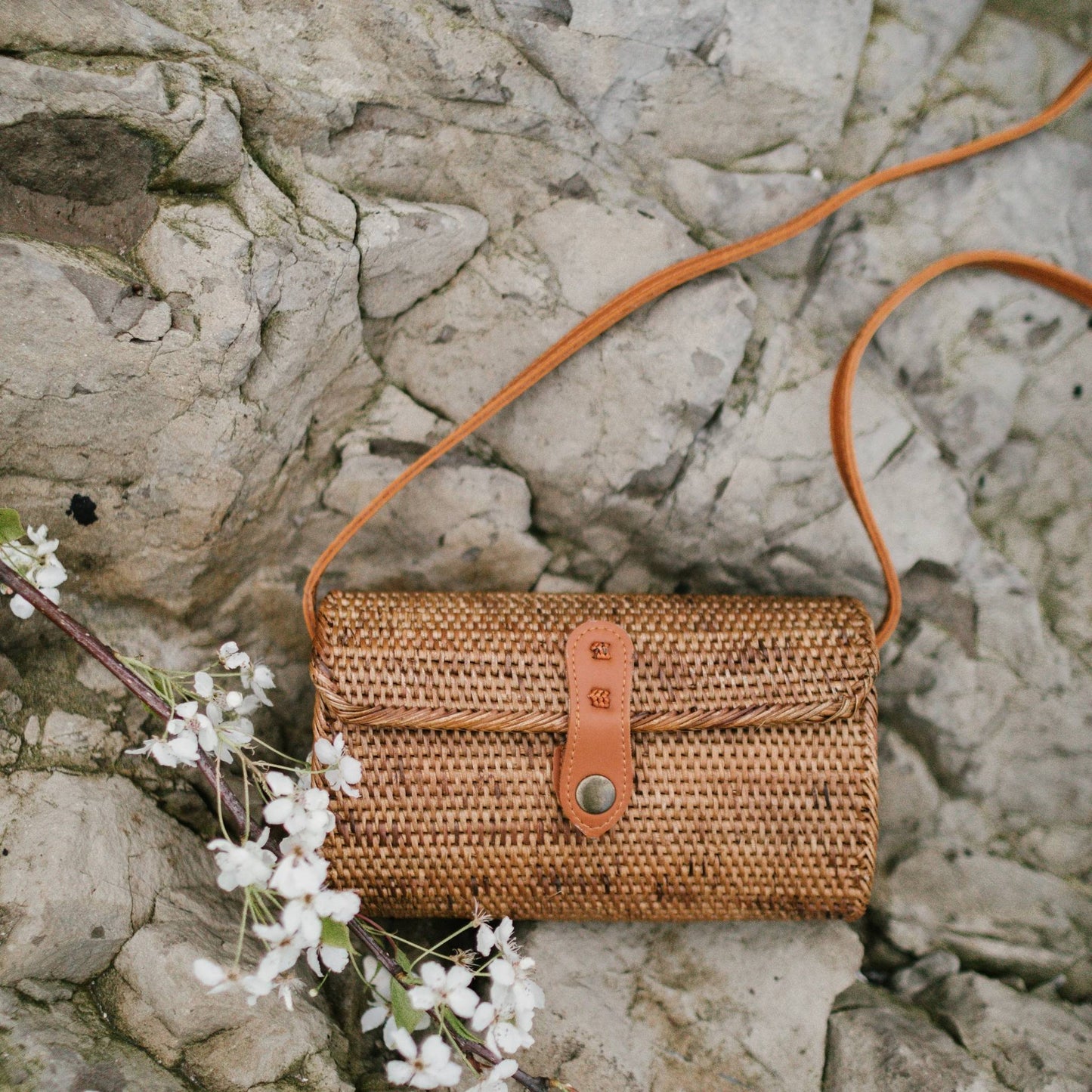 POKOLOKO Rectangle Bali Bag #color_bali-bag-caramel