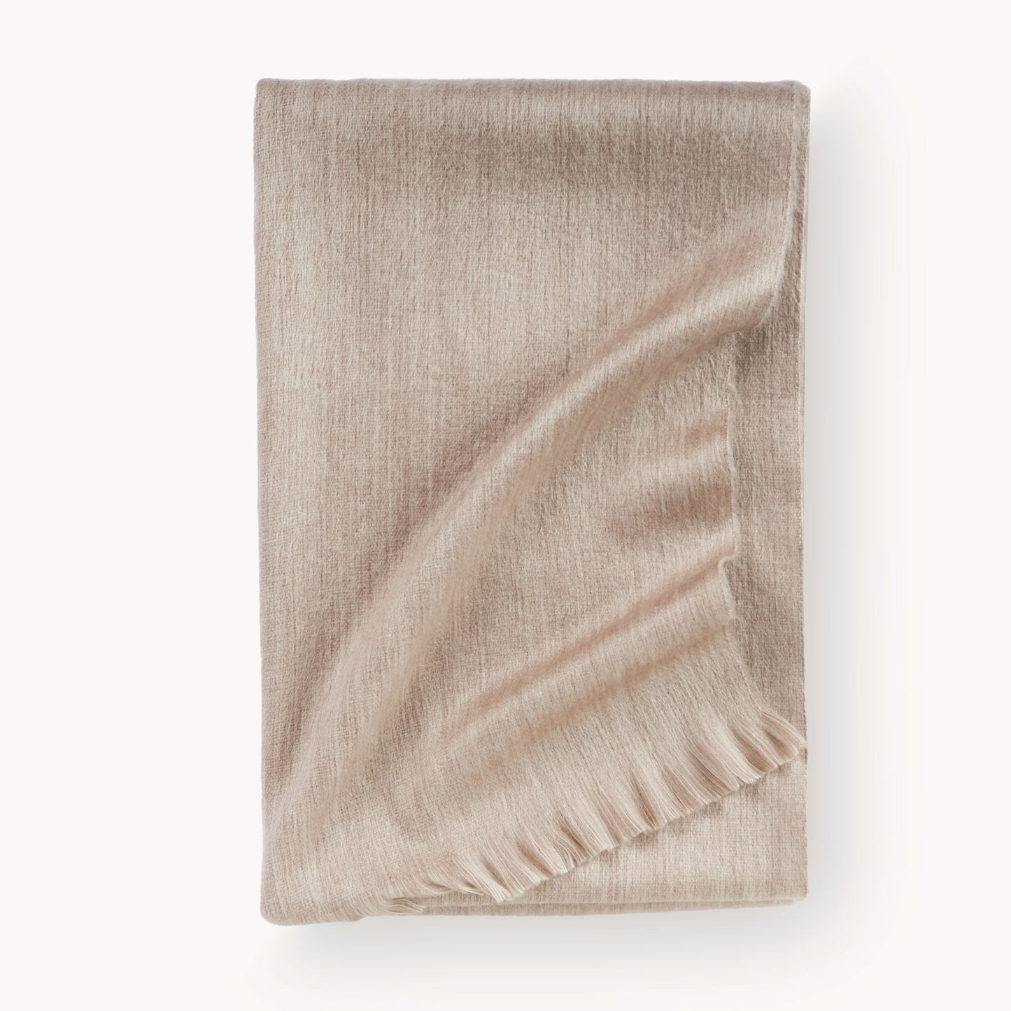 POKOLOKO Heathered Large Alpaca Throw #color_heathered-bronze