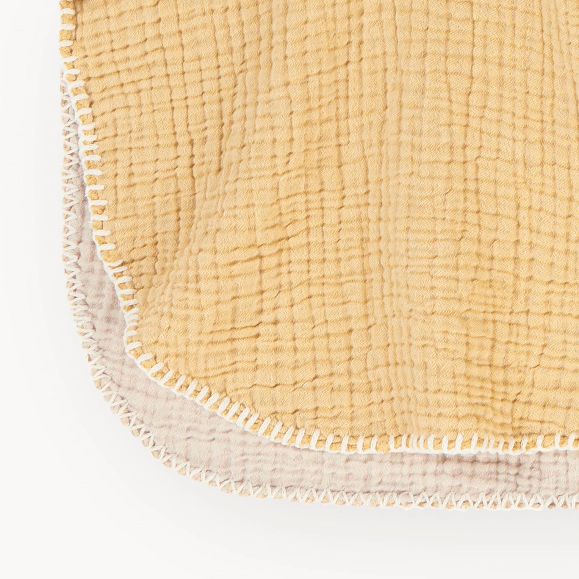 POKOLOKO Crinkle Kids Poncho #color_marigold