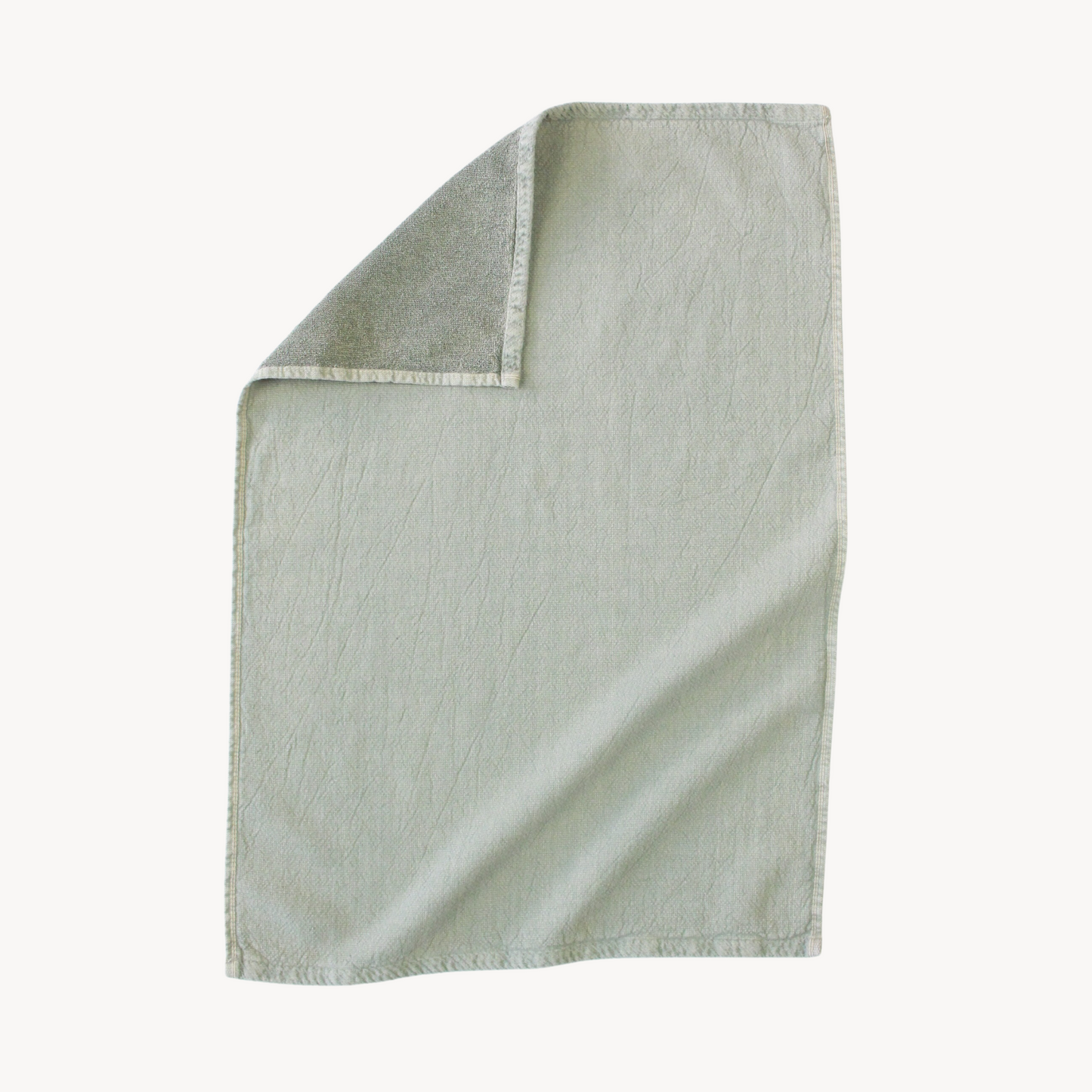POKOLOKO Fresco Stonewash Hand Towel #color_olive-fresco