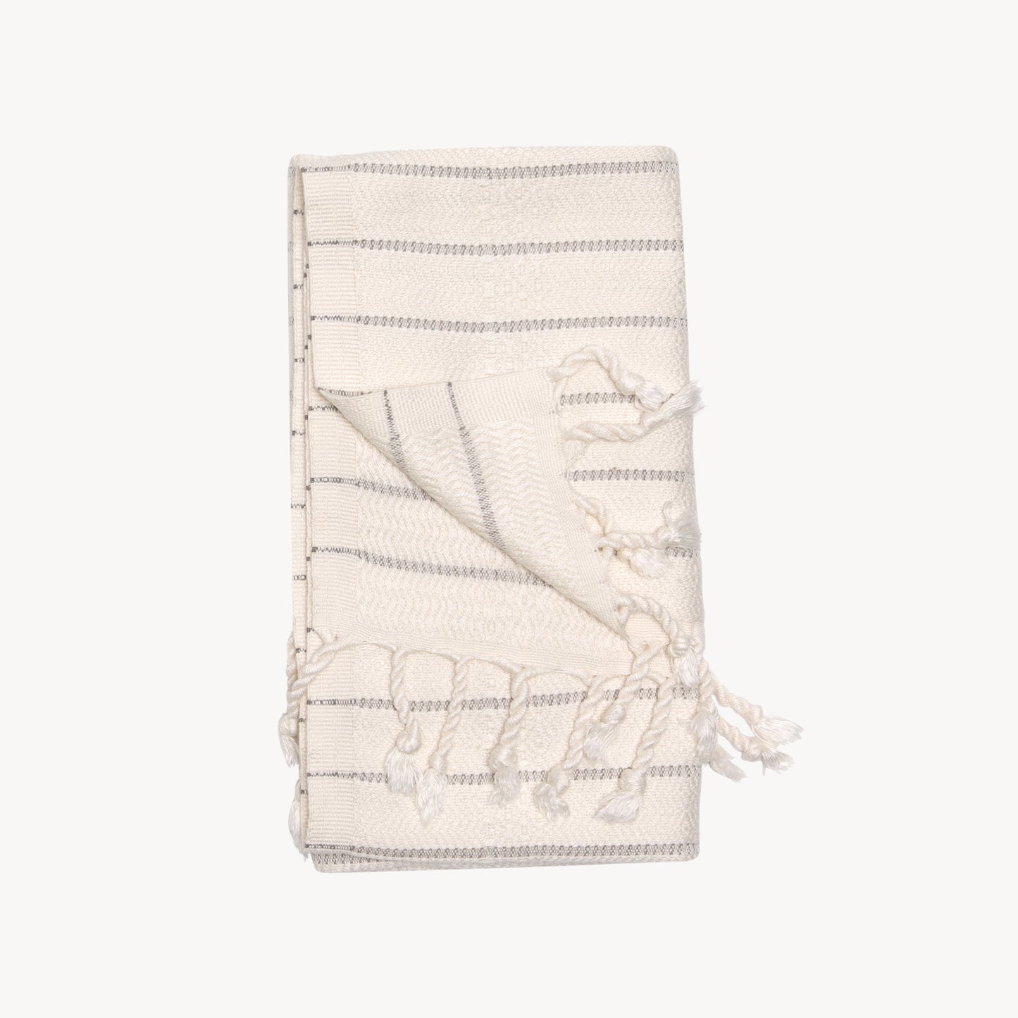 POKOLOKO Striped Bamboo Hand Towel #color_mist-striped-bamboo