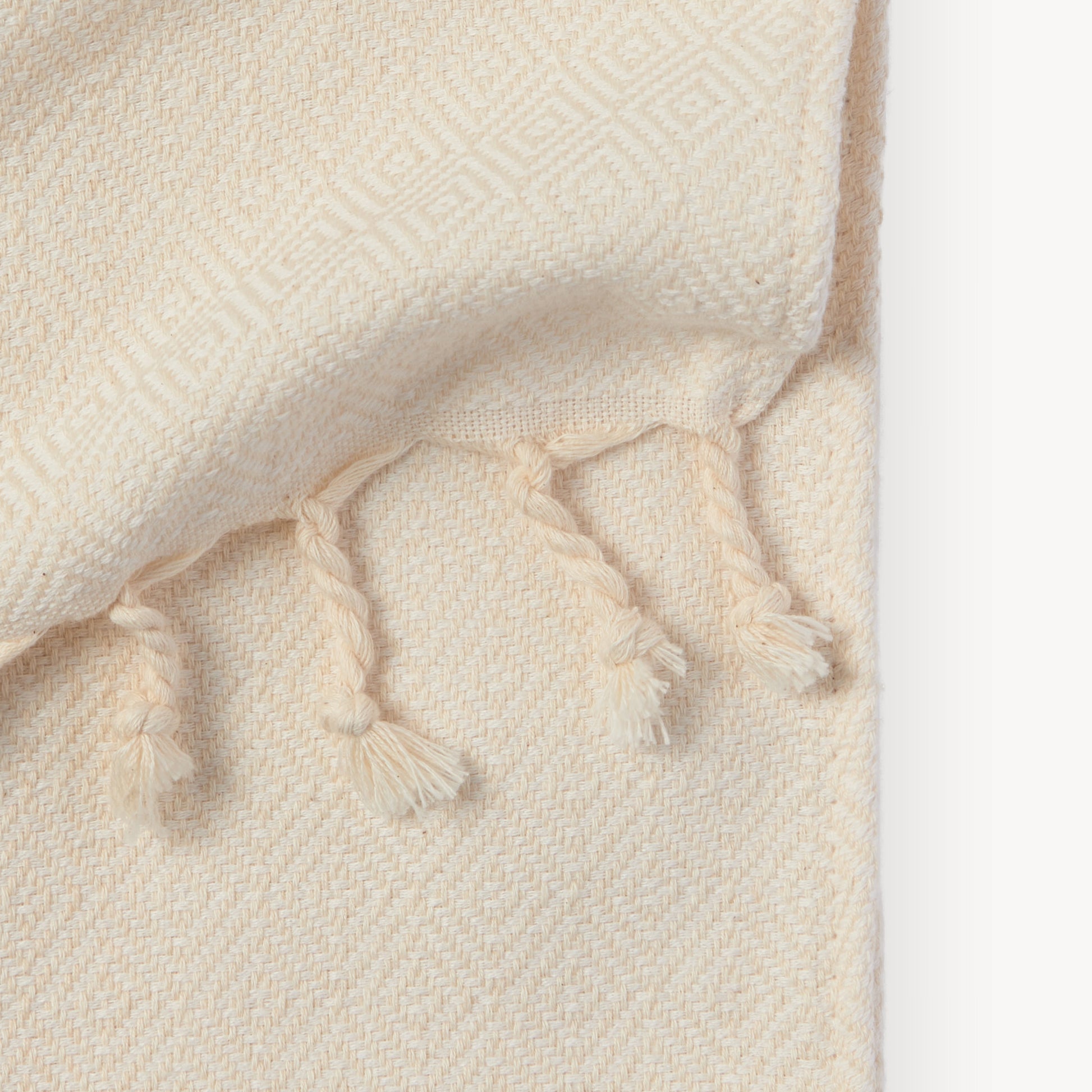 POKOLOKO Diamond Hand Towel #color_powder-diamond