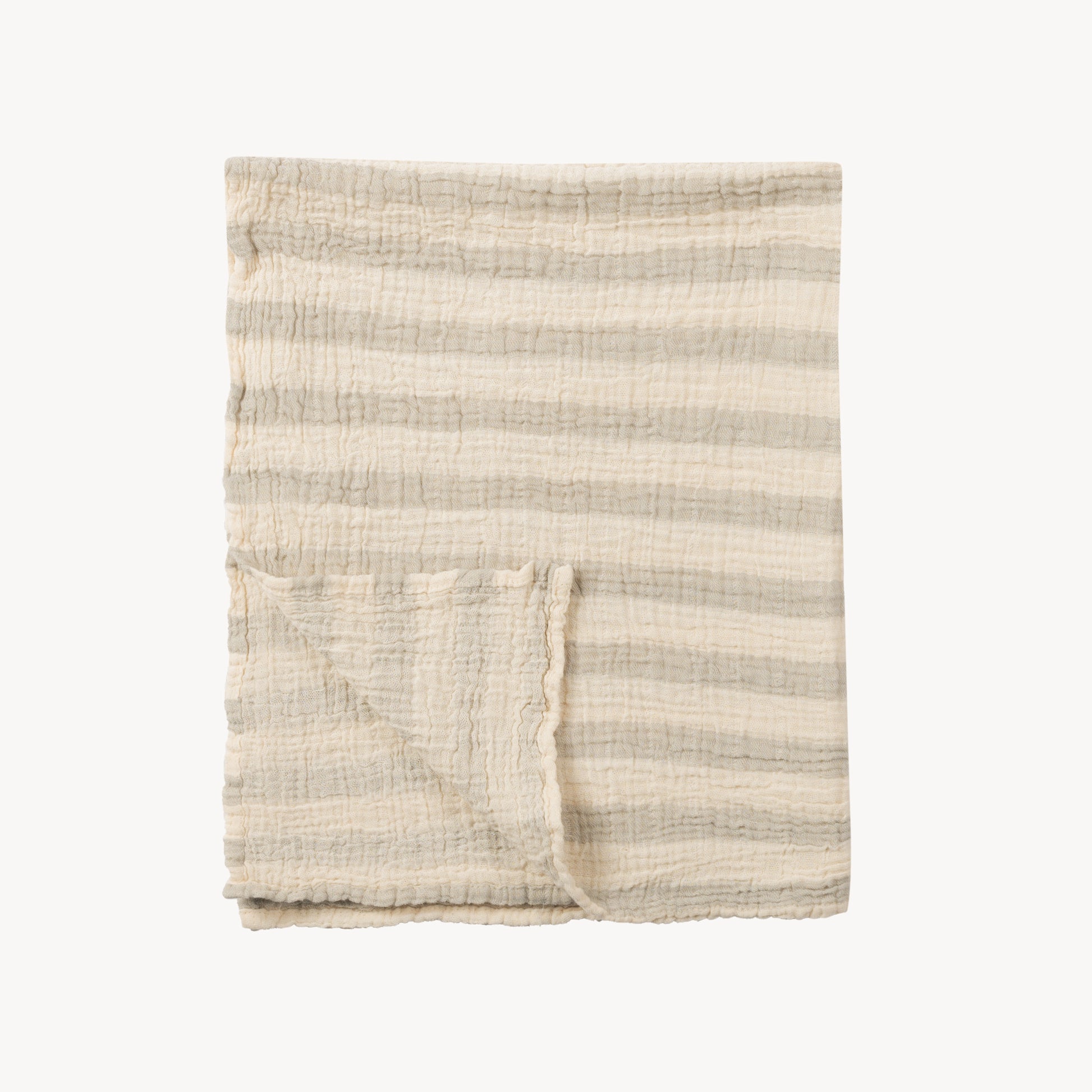 POKOLOKO Sailor Muslin Baby Blanket #color_sailor-grey