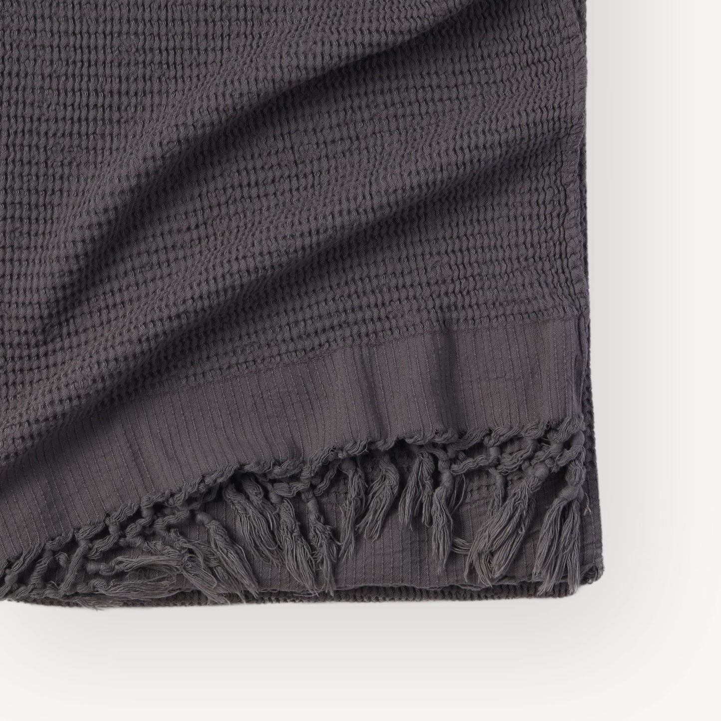 POKOLOKO Wave Throw #color_charcoal-wave