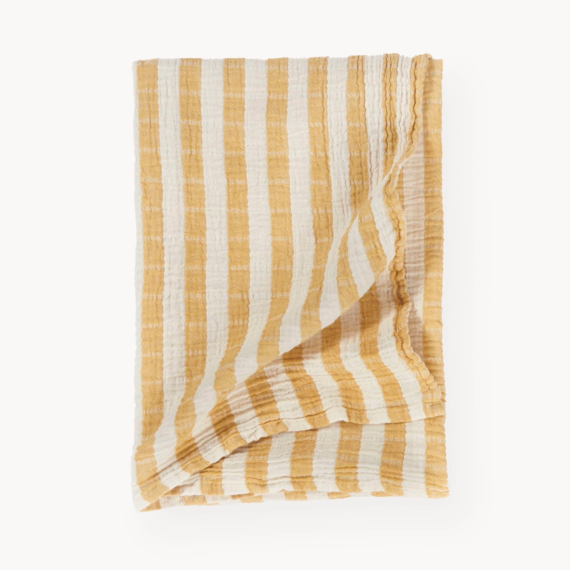 POKOLOKO Sailor Muslin Baby Blanket #color_marigold
