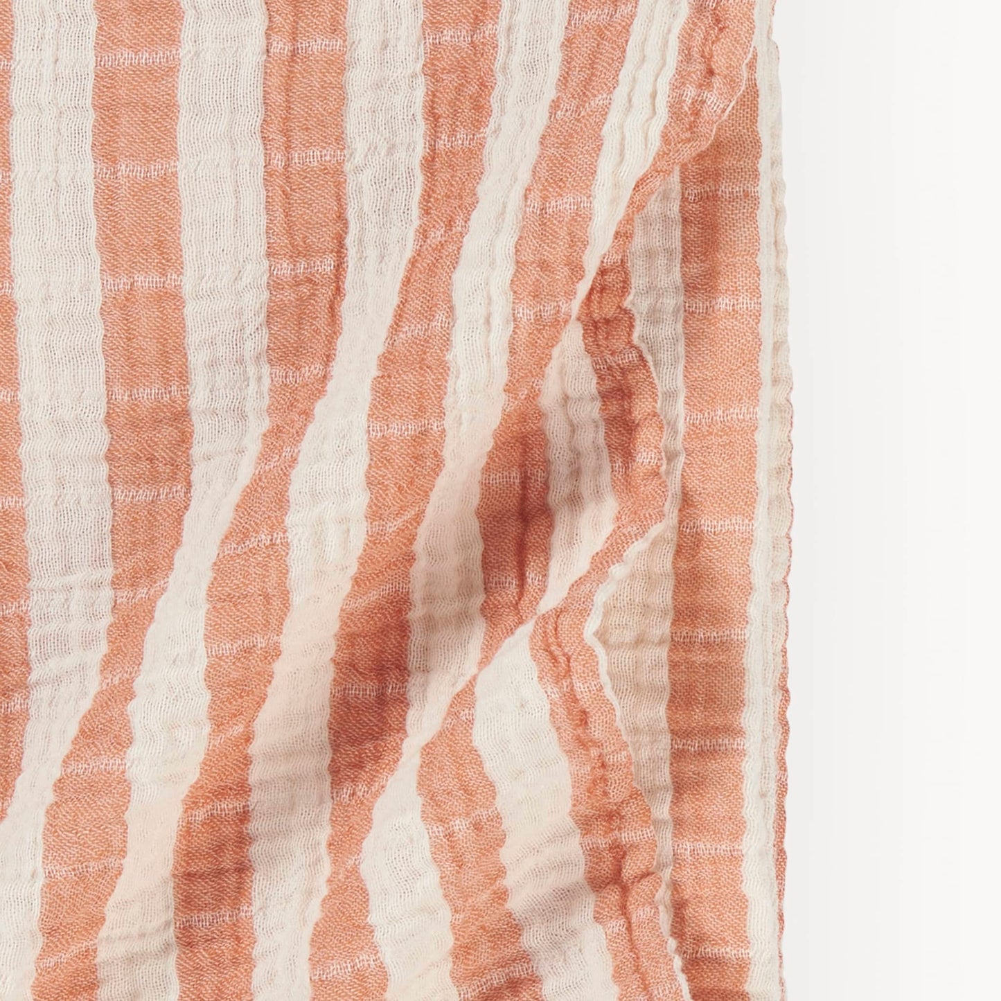 POKOLOKO Sailor Muslin Baby Blanket #color_mandarin