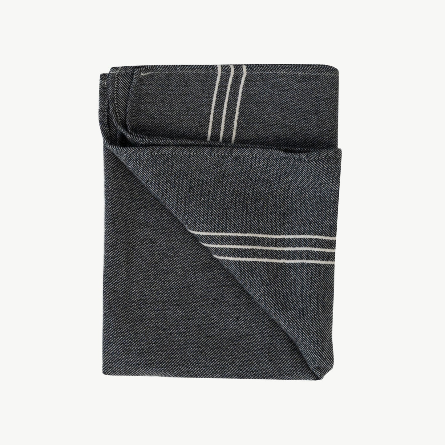 POKOLOKO Niagara Hand Towel #color_black-niagara