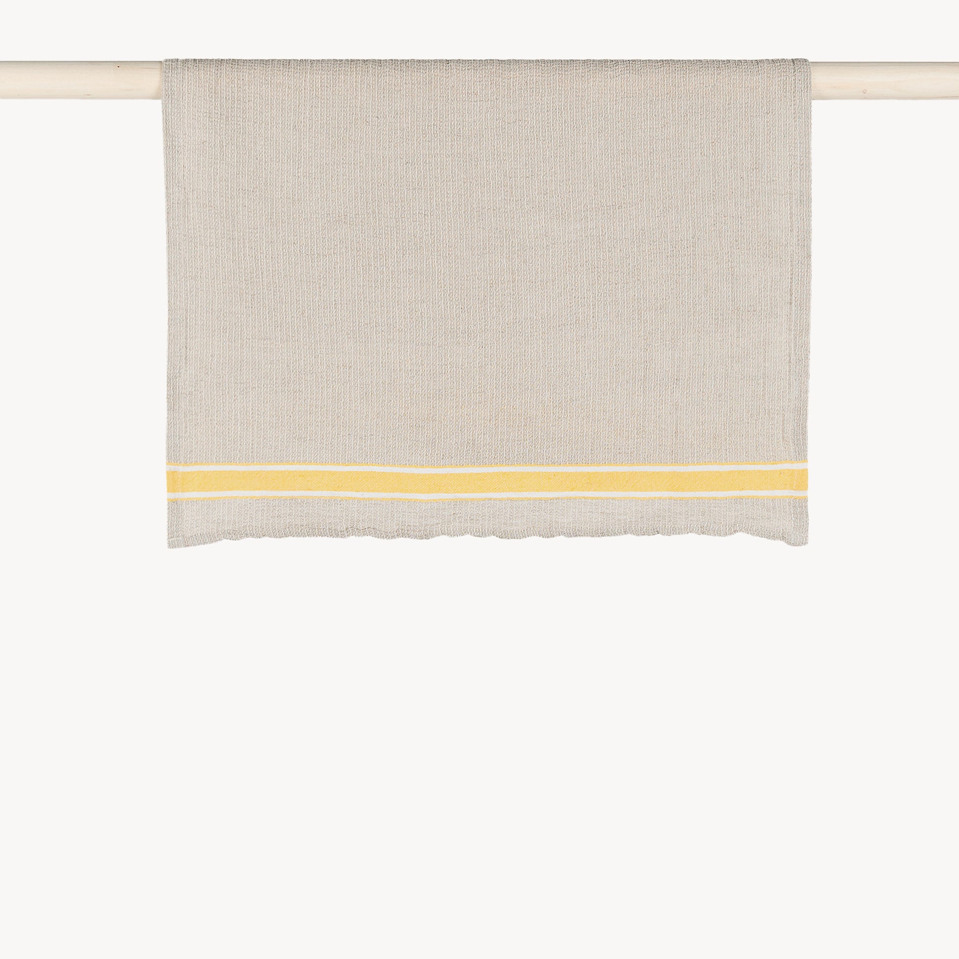 POKOLOKO Linen Hand Towel #color_dandelion-linen