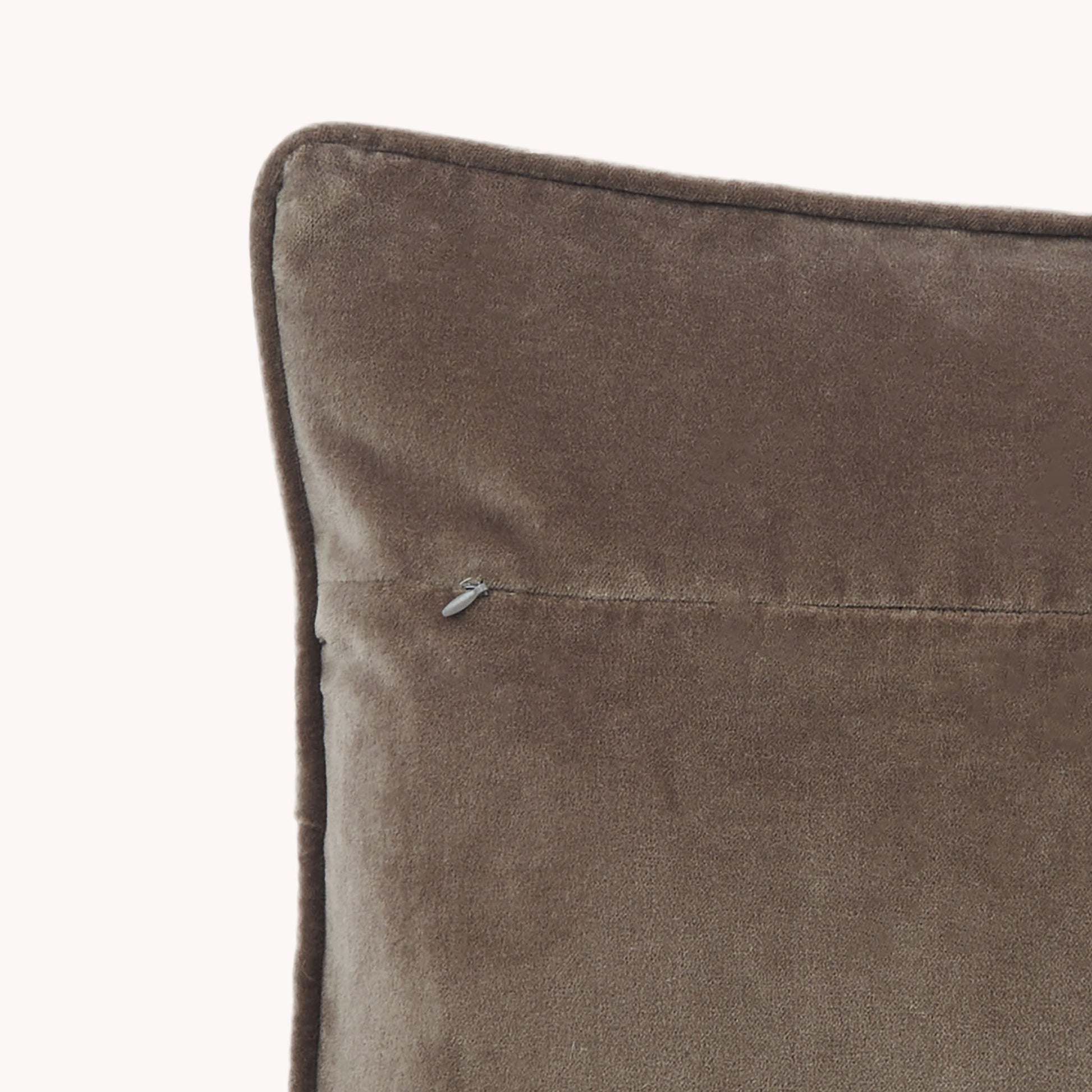 POKOLOKO Velvet Pillow - 14x24" #color_truffle-velvet