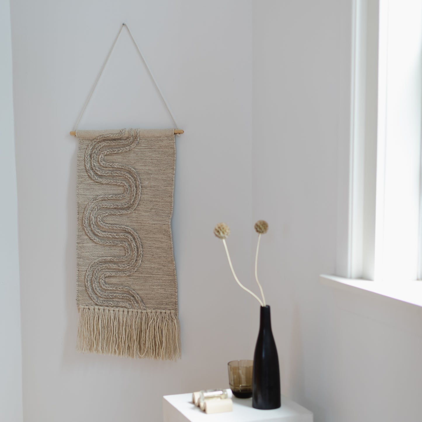 POKOLOKO Modern Swirl Wall Hanging