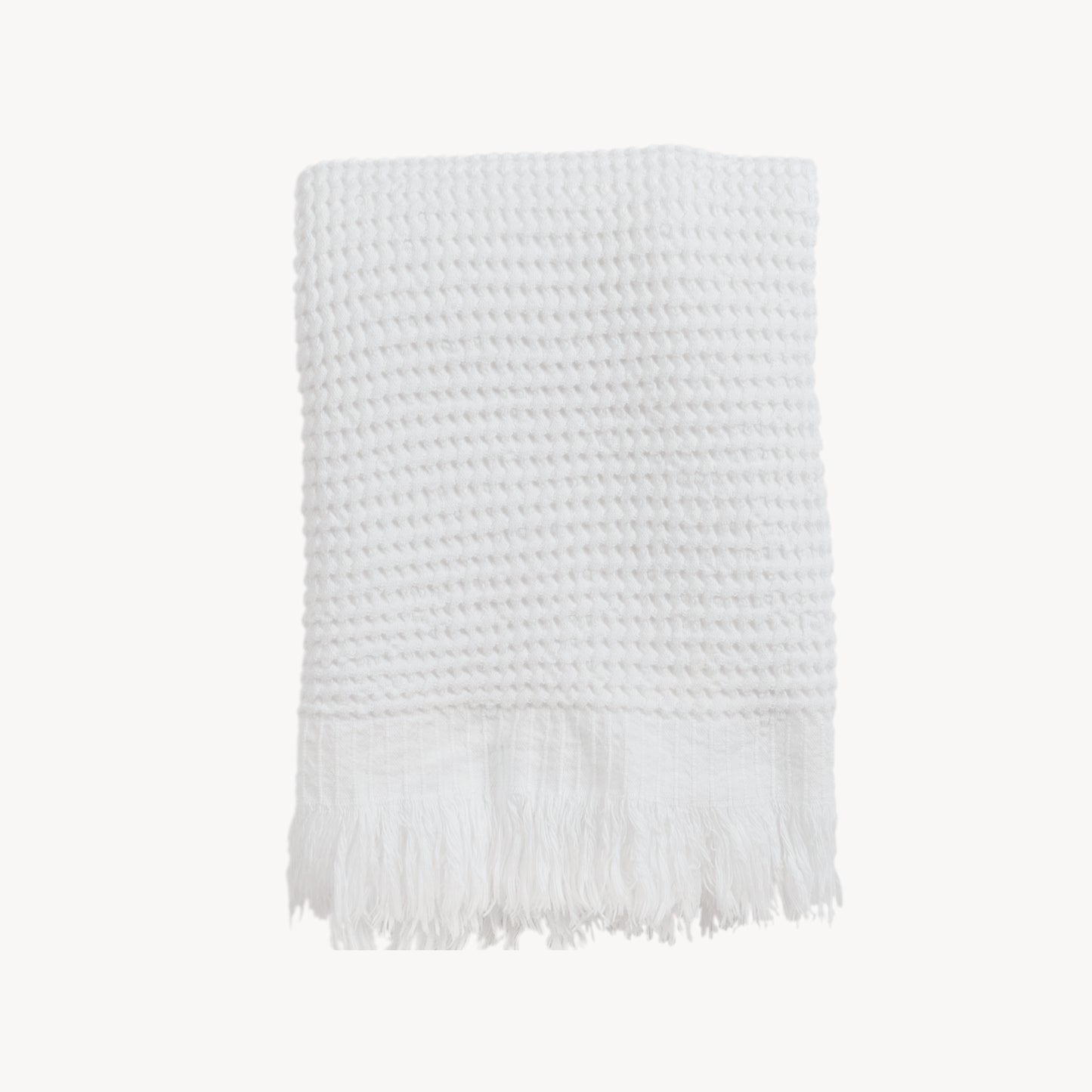 POKOLOKO Wave Hand Towel #color_white-wave