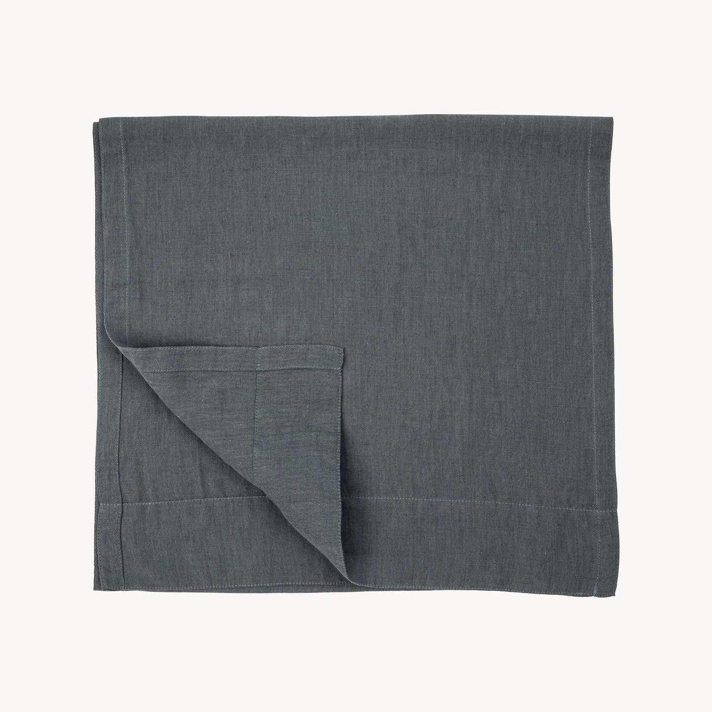 POKOLOKO Linen Table Runner #color_pewter-linen