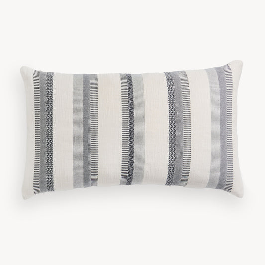 POKOLOKO Cabana Pillow #color_pewter-cabana