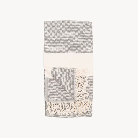POKOLOKO Diamond Towel #color_slate-diamond