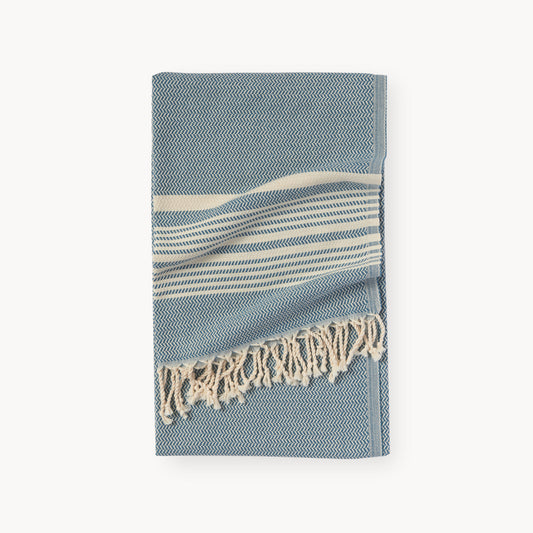 POKOLOKO Hasir Towel #color_prussian-hasir