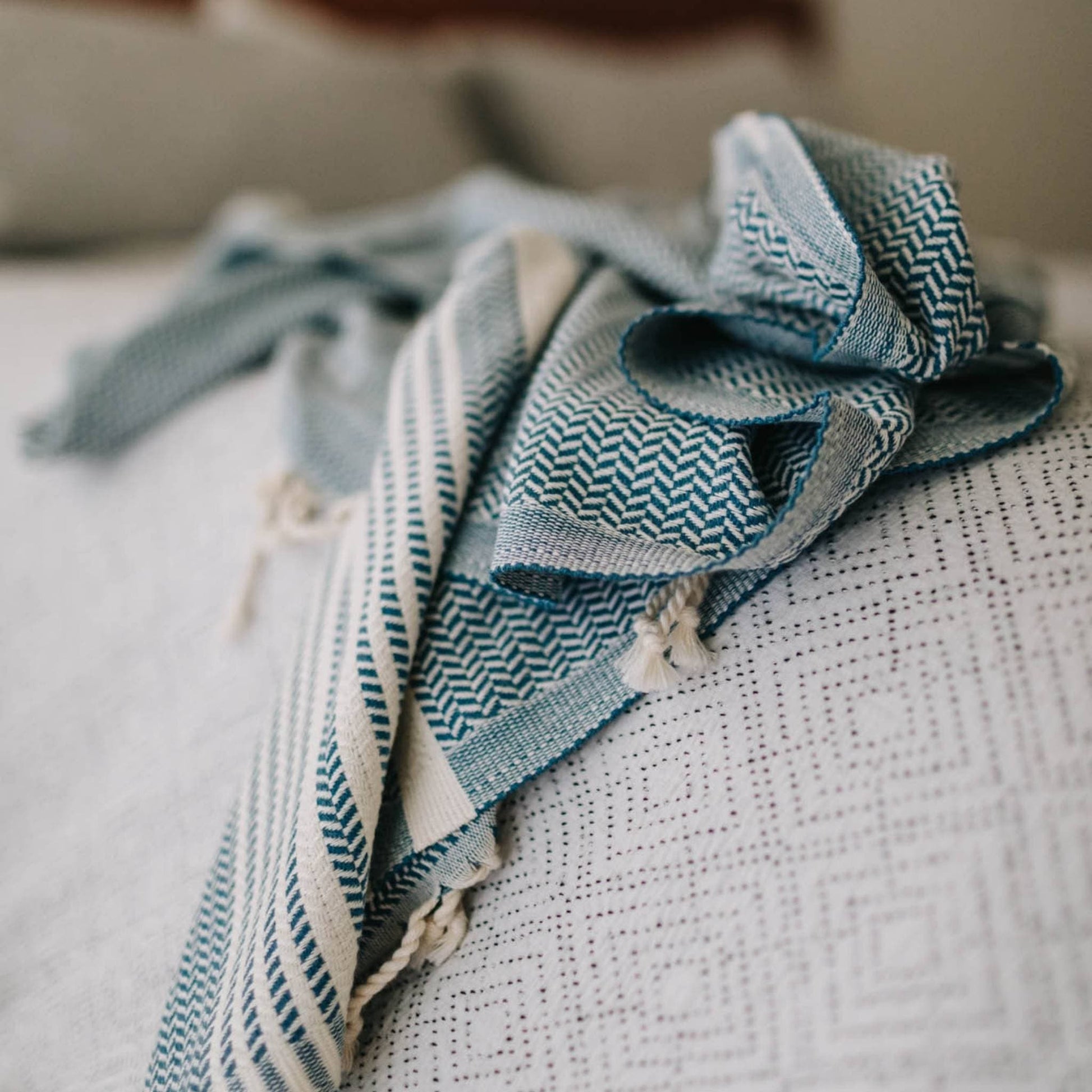 POKOLOKO Hasir Towel #color_prussian-hasir