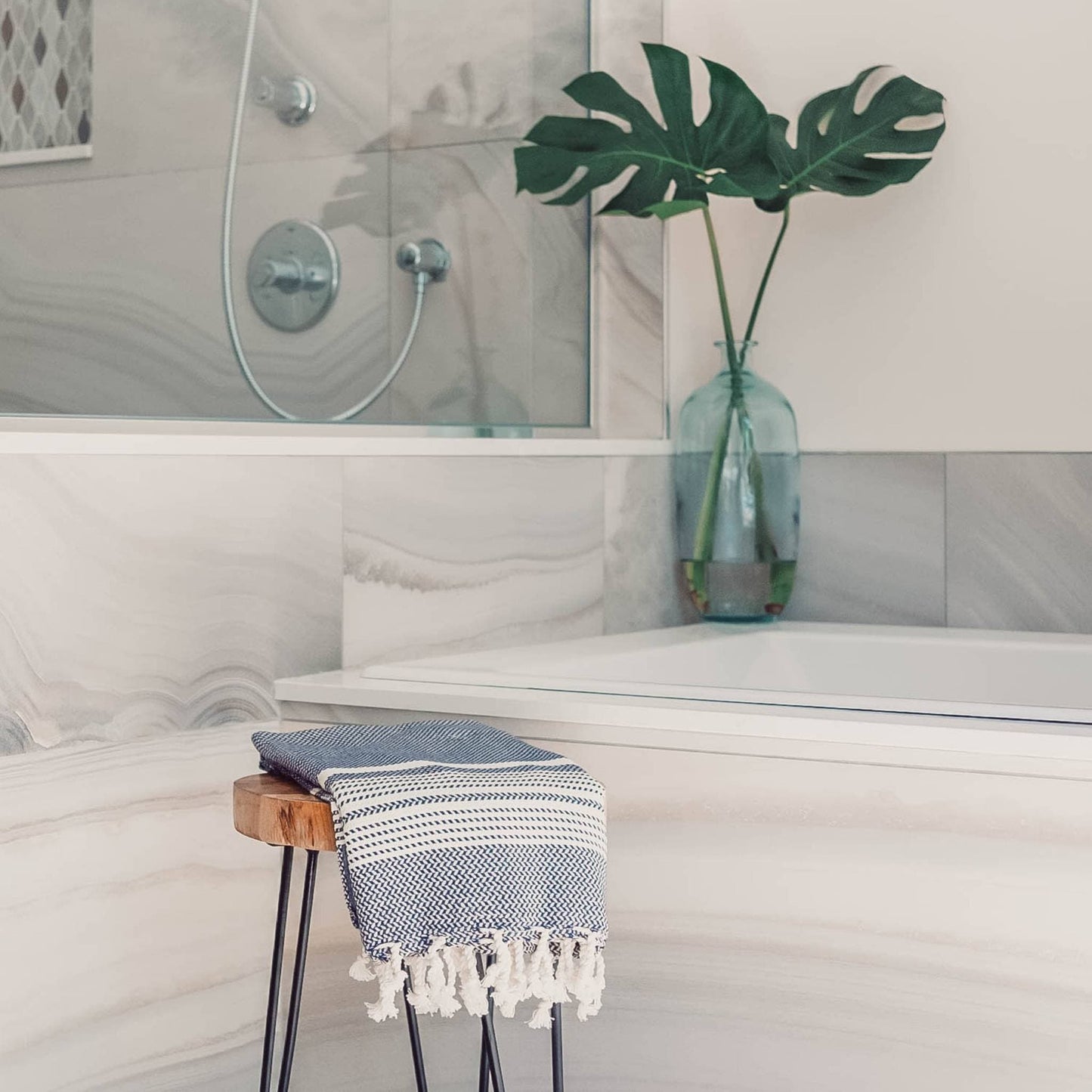 POKOLOKO Hasir Towel #color_denim-hasir