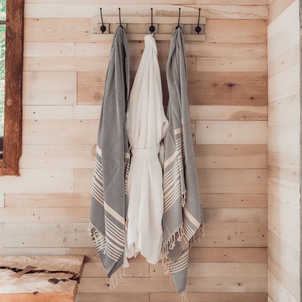 POKOLOKO Hasir Towel #color_carbon-hasir