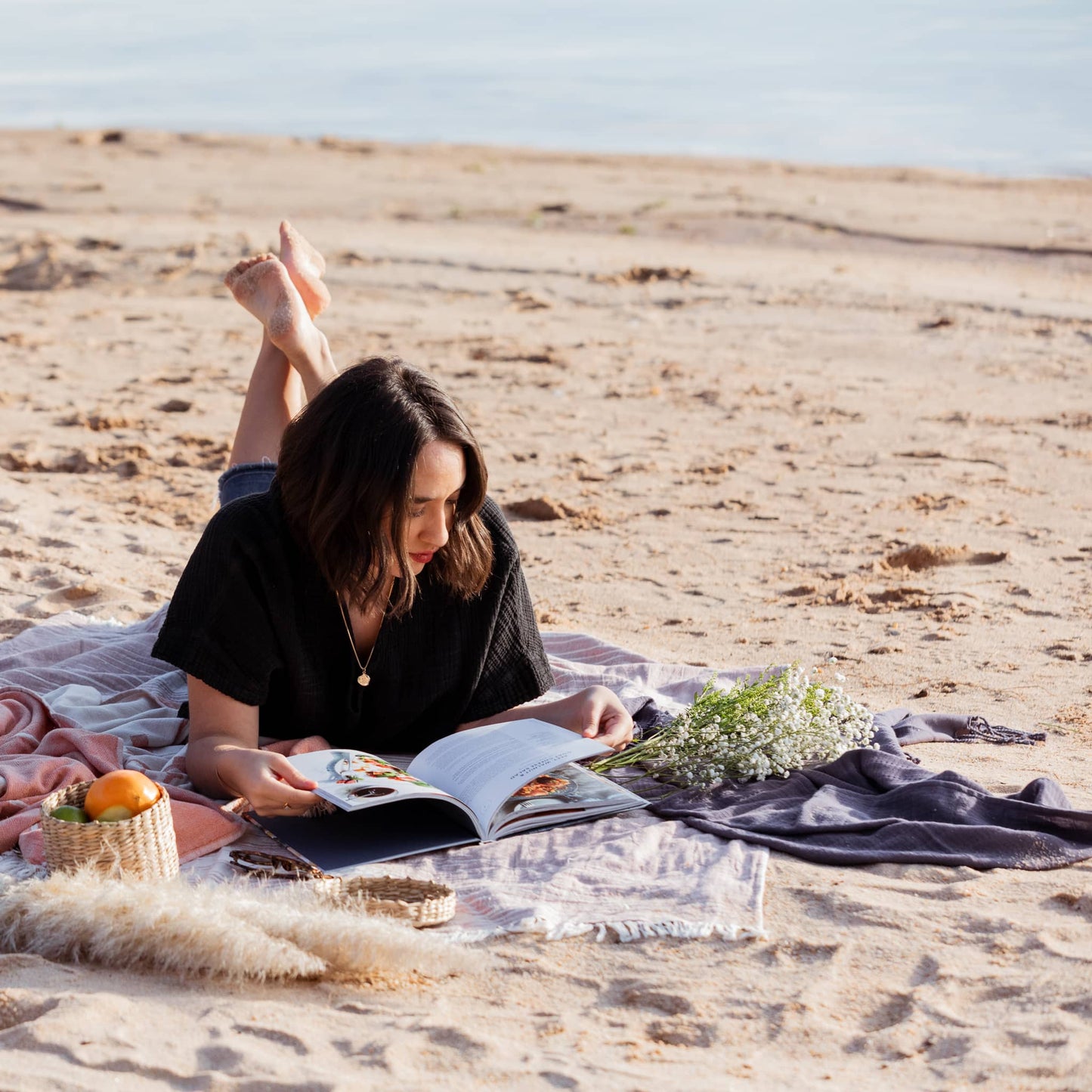 POKOLOKO Harmony Tuskish Towel #color_harmony-anthracite