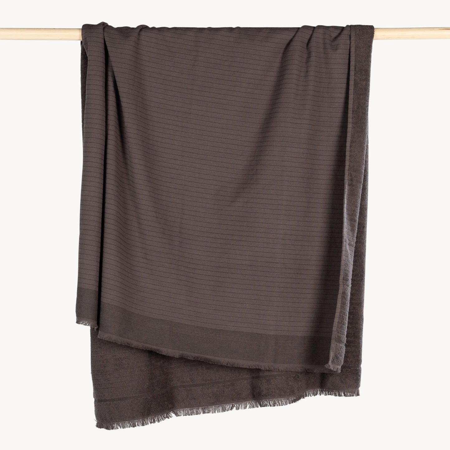 POKOLOKO Leo Terry Towel #color_leo-charcoal