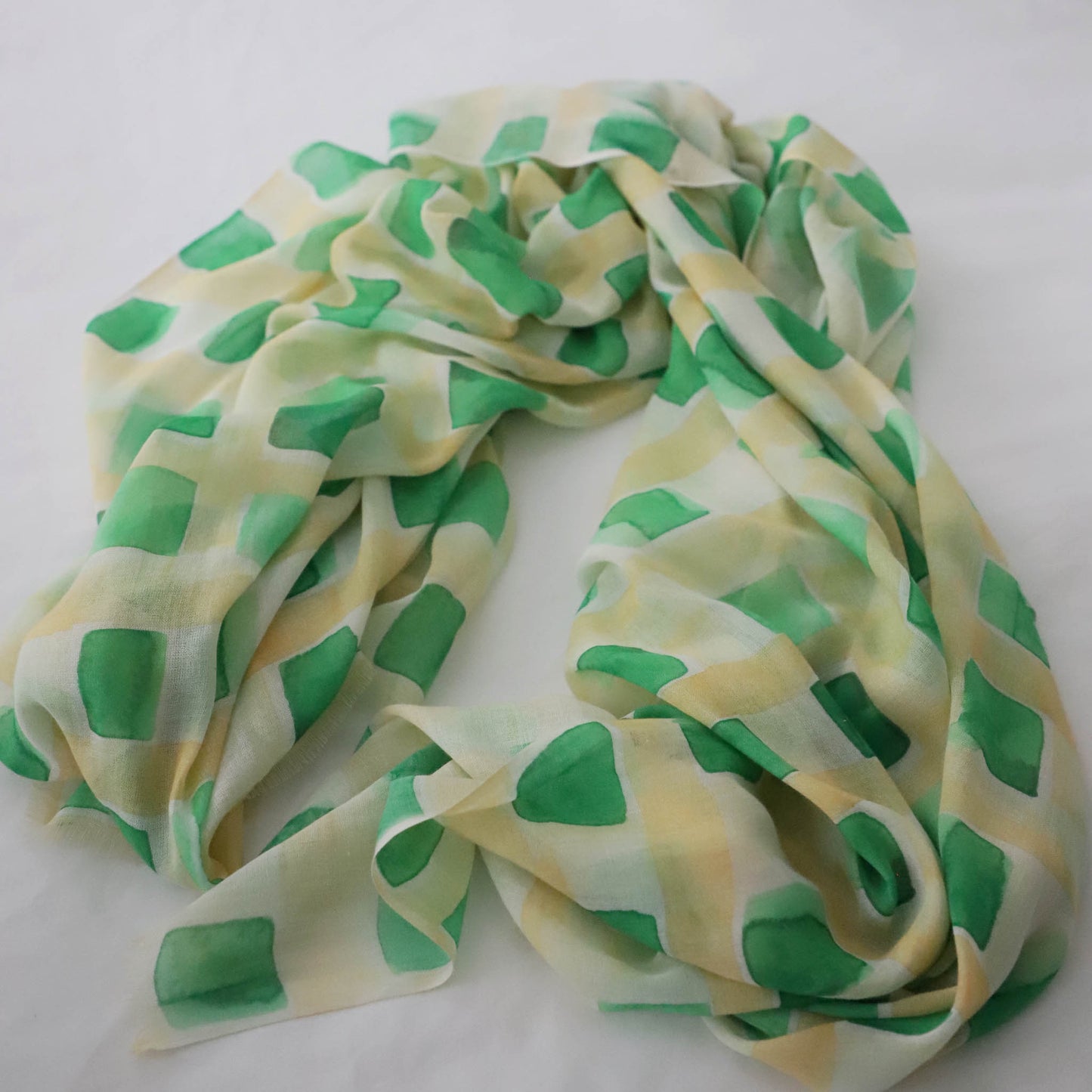 POKOLOKO Painted Scarf #color_painted-plaid