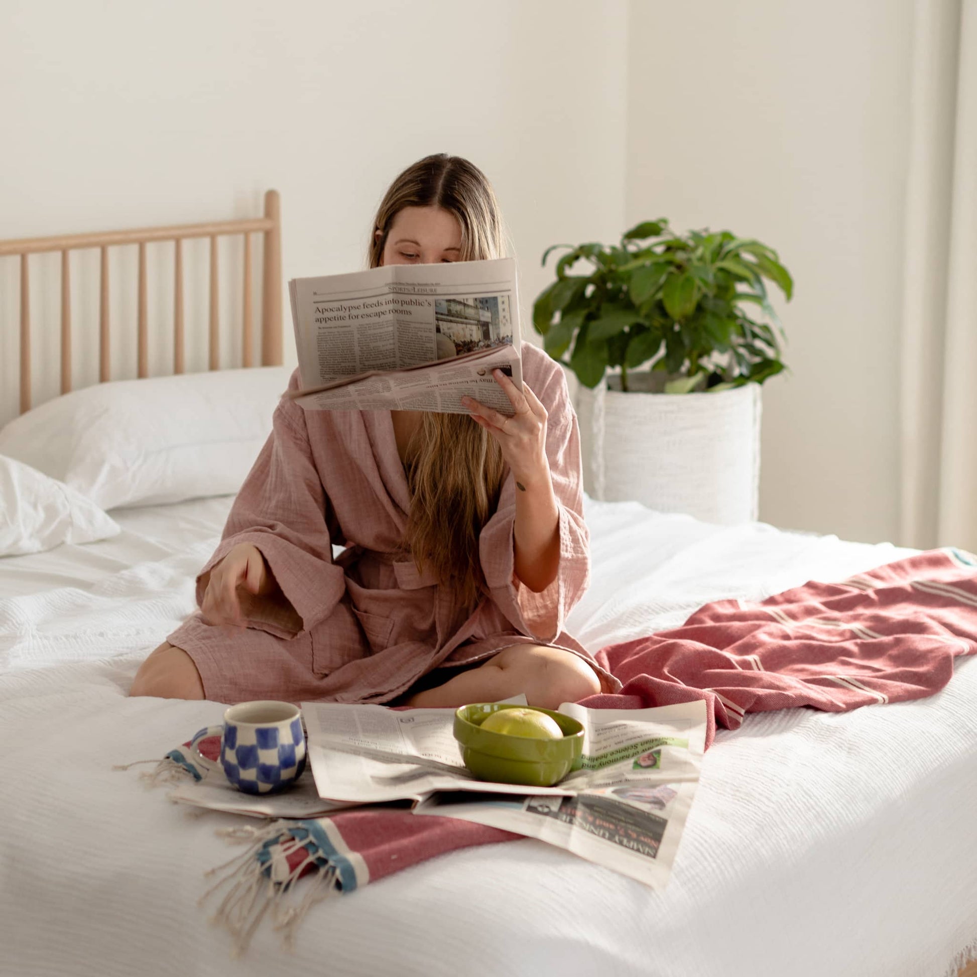 POKOLOKO Soleil Turkish Towel #color_soleil-coral