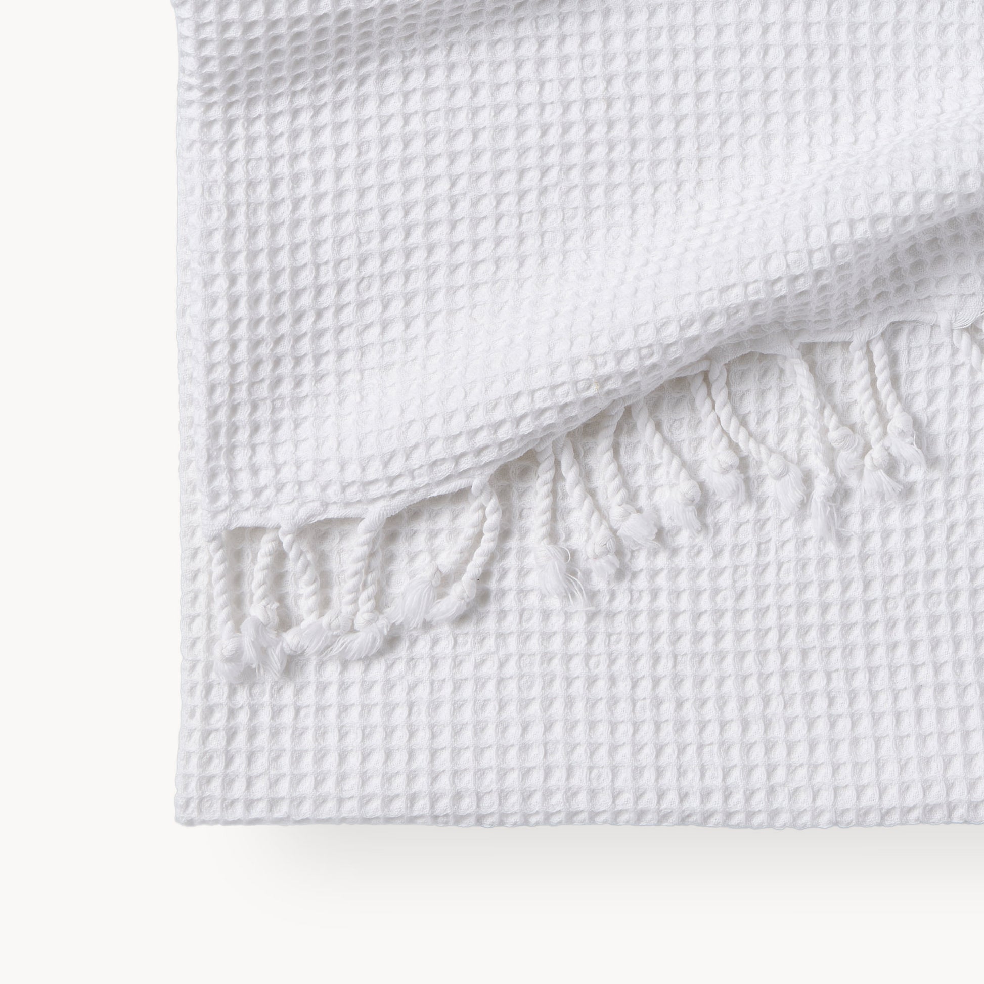 POKOLOKO Stonewashed Waffle Towel #color_stonewashed-salt