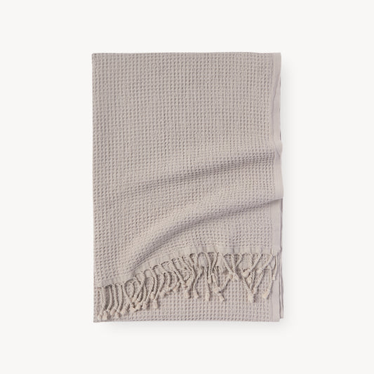 POKOLOKO Stonewashed Waffle Towel #color_stonewashed-clay