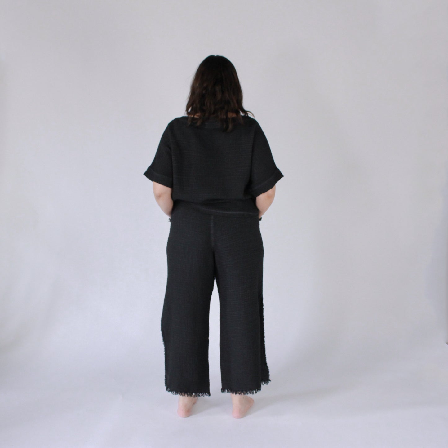 POKOLOKO Crinkle Boat Top #color_crinkle-black