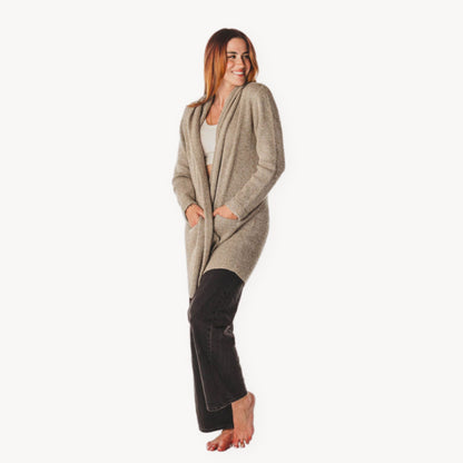 POKOLOKO Mia Sweater #color_beige-melange