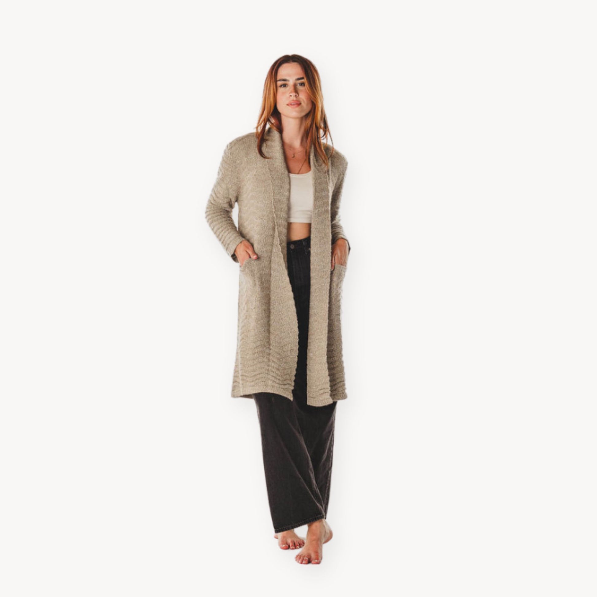 POKOLOKO Haleigh Sweater #color_beige-melange