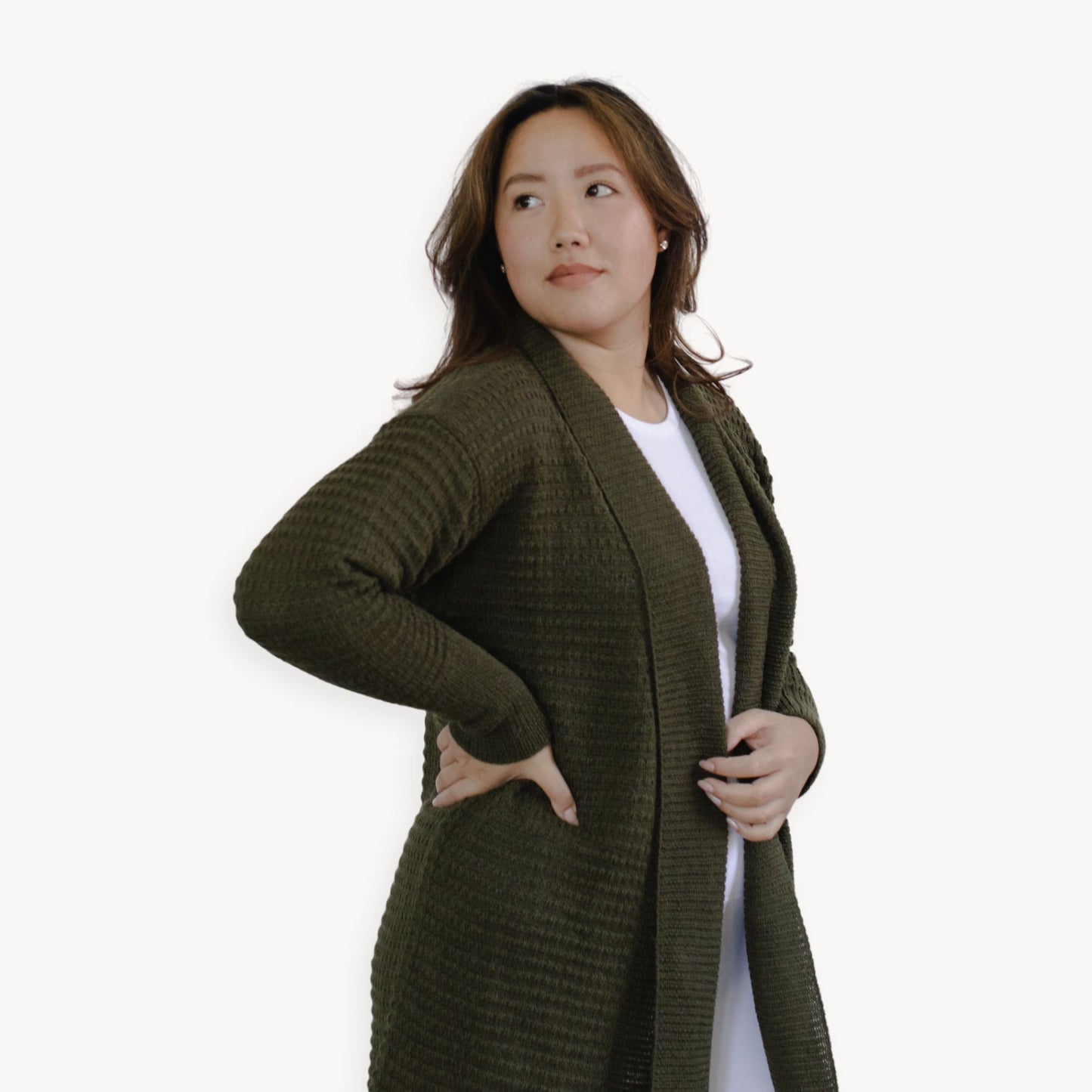 POKOLOKO Pearl Sweater #color_evergreen-pearl