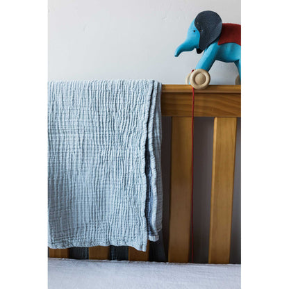 Crinkle Cotton Baby Blanket