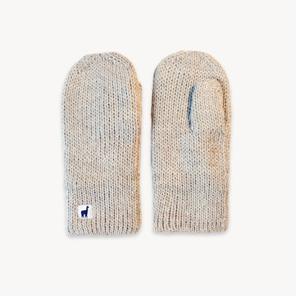 POKOLOKO Alpaca Fleece-Lined Mittens #color_fleece-lined-beige