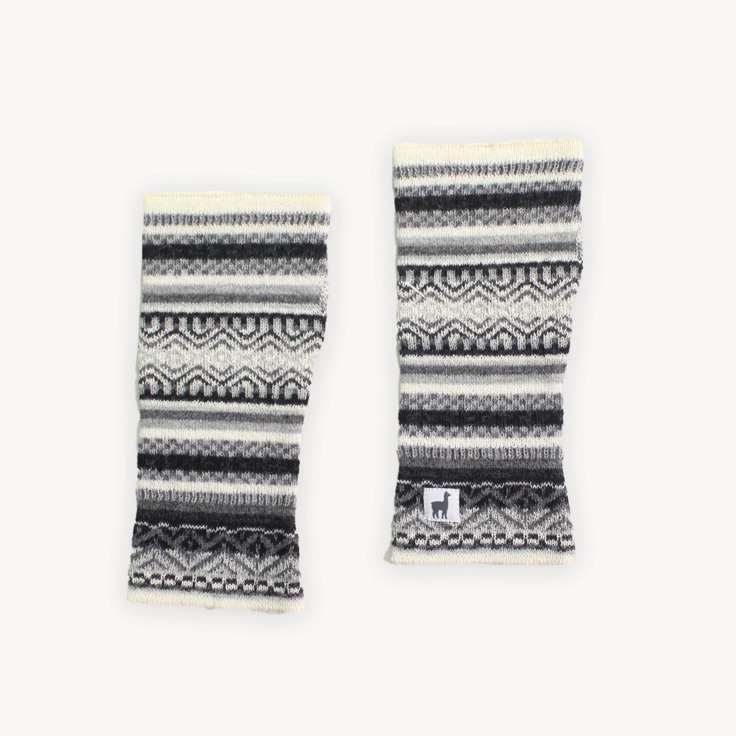 POKOLOKO Bella Alpaca Hand Warmers #color_monochrome