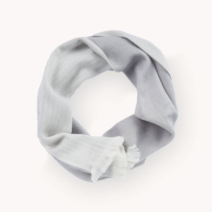 POKOLOKO Reversible Alpaca Seamless Scarf #color_london-fog