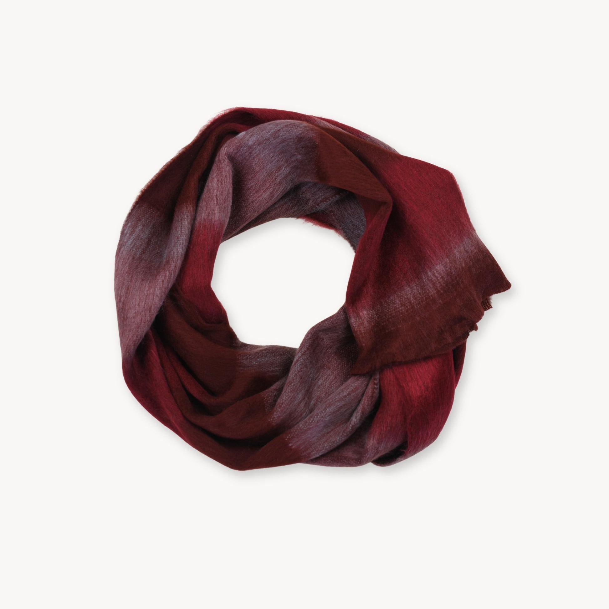 POKOLOKO Alpaca Seamless Multi Mood Scarf #color_tulipwood-mood