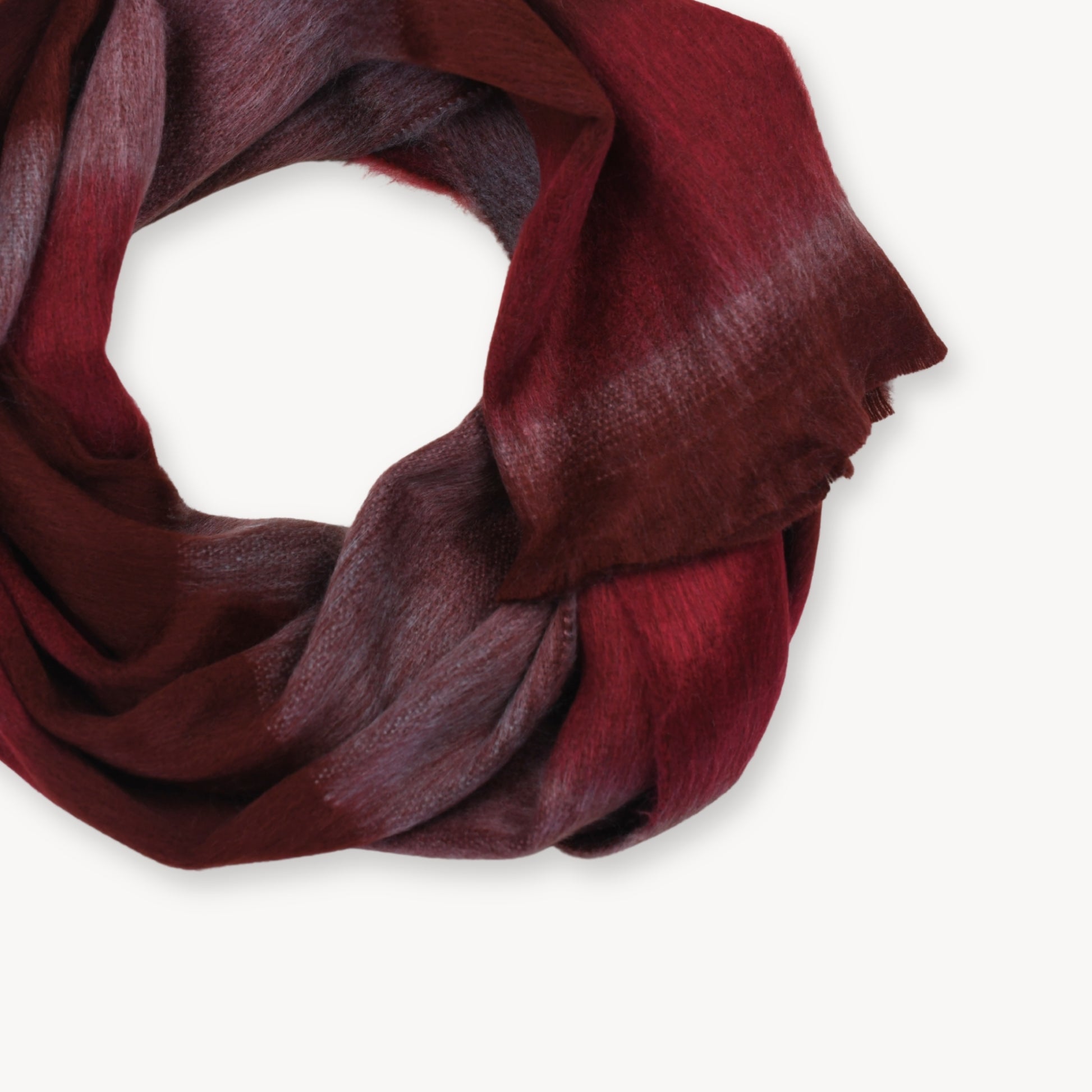 POKOLOKO Alpaca Seamless Multi Mood Scarf #color_tulipwood-mood