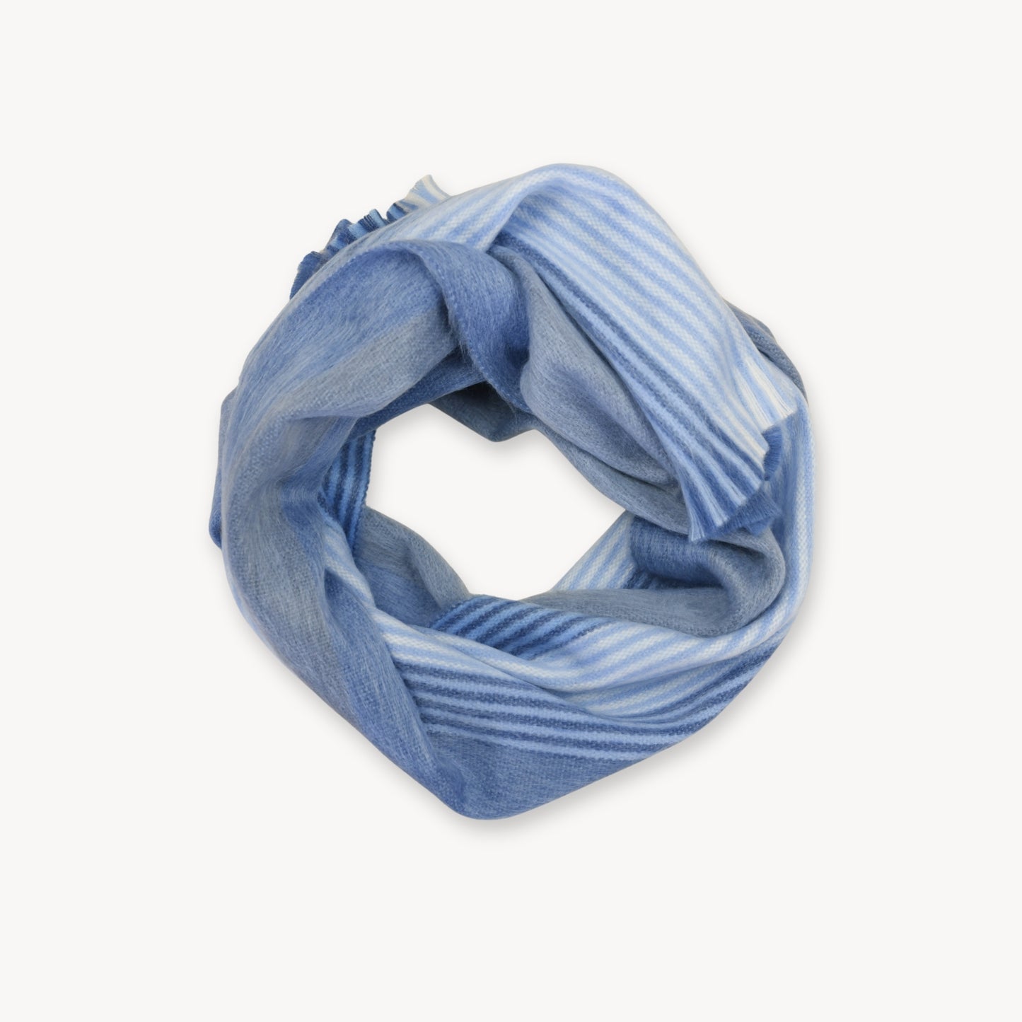 POKOLOKO Alpaca Seamless Multi Stripe Scarf #color_crystal