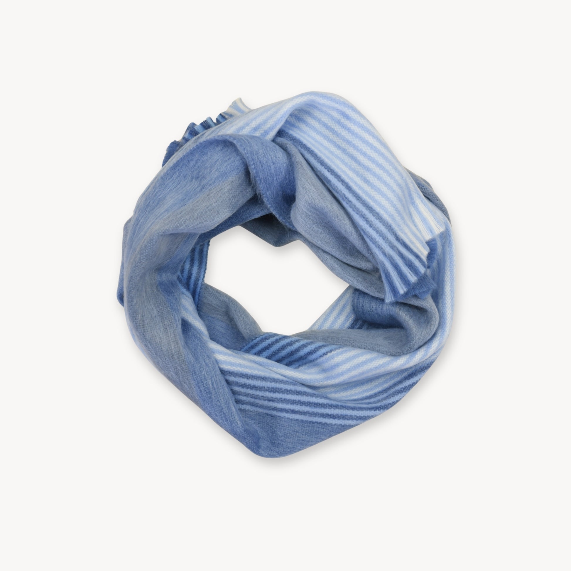 POKOLOKO Alpaca Seamless Multi Stripe Scarf #color_crystal