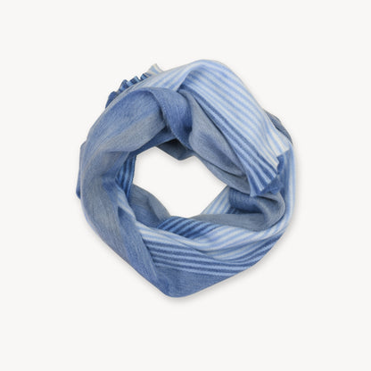 POKOLOKO Alpaca Seamless Multi Stripe Scarf #color_crystal
