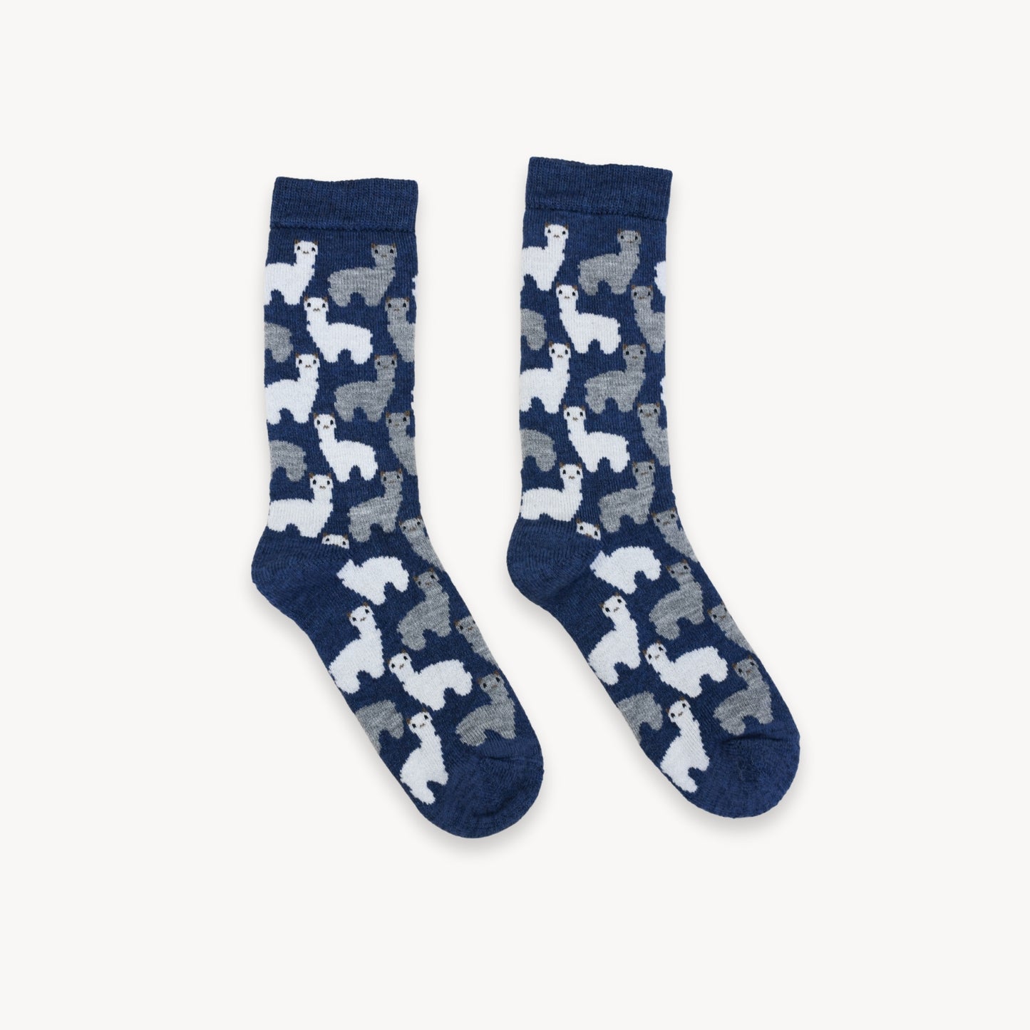 POKOLOKO Herd Alpaca Socks #color_denim-herd