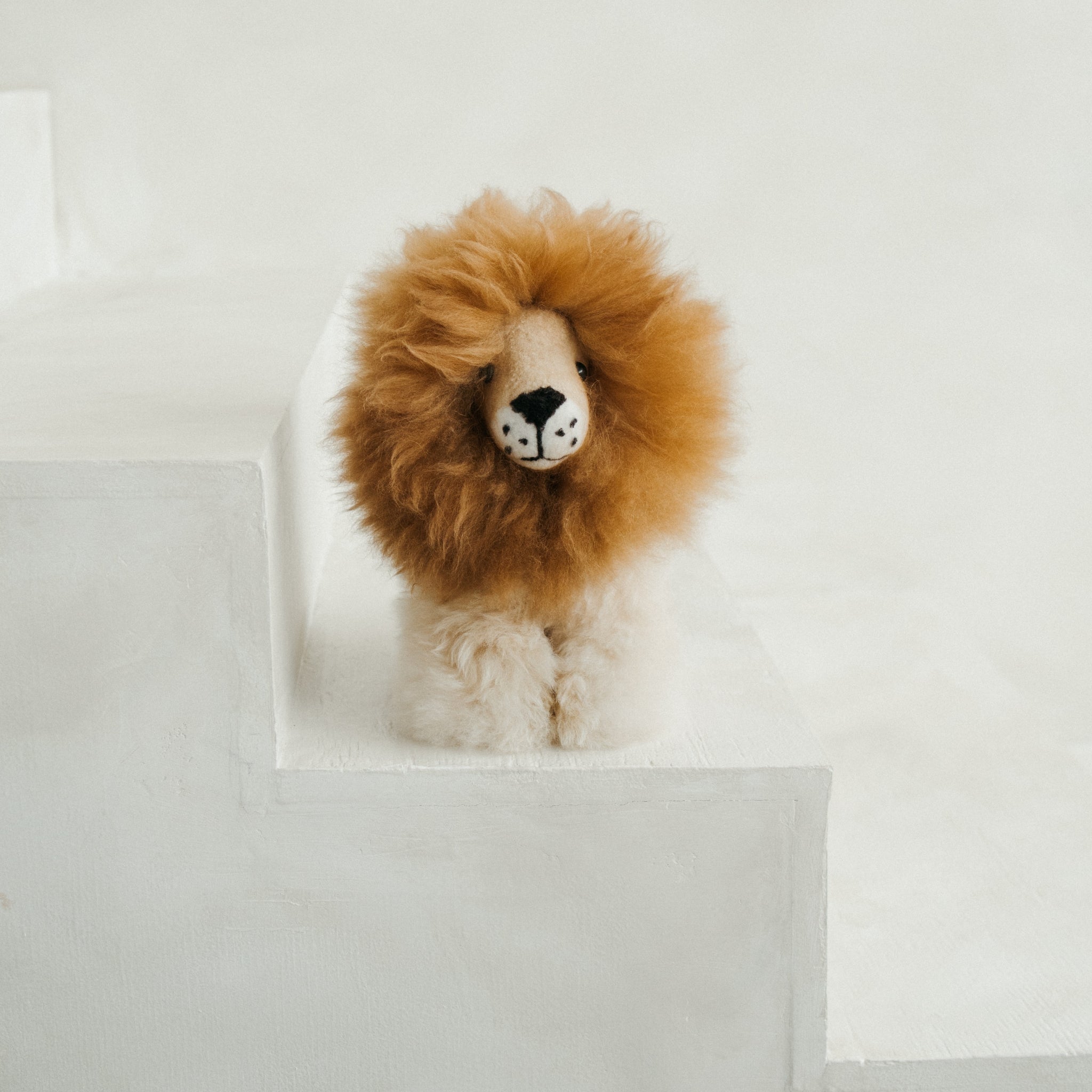 Pokoloko Alpaca Fur Lion | Ethical Fur Animal | Handmade in Peru