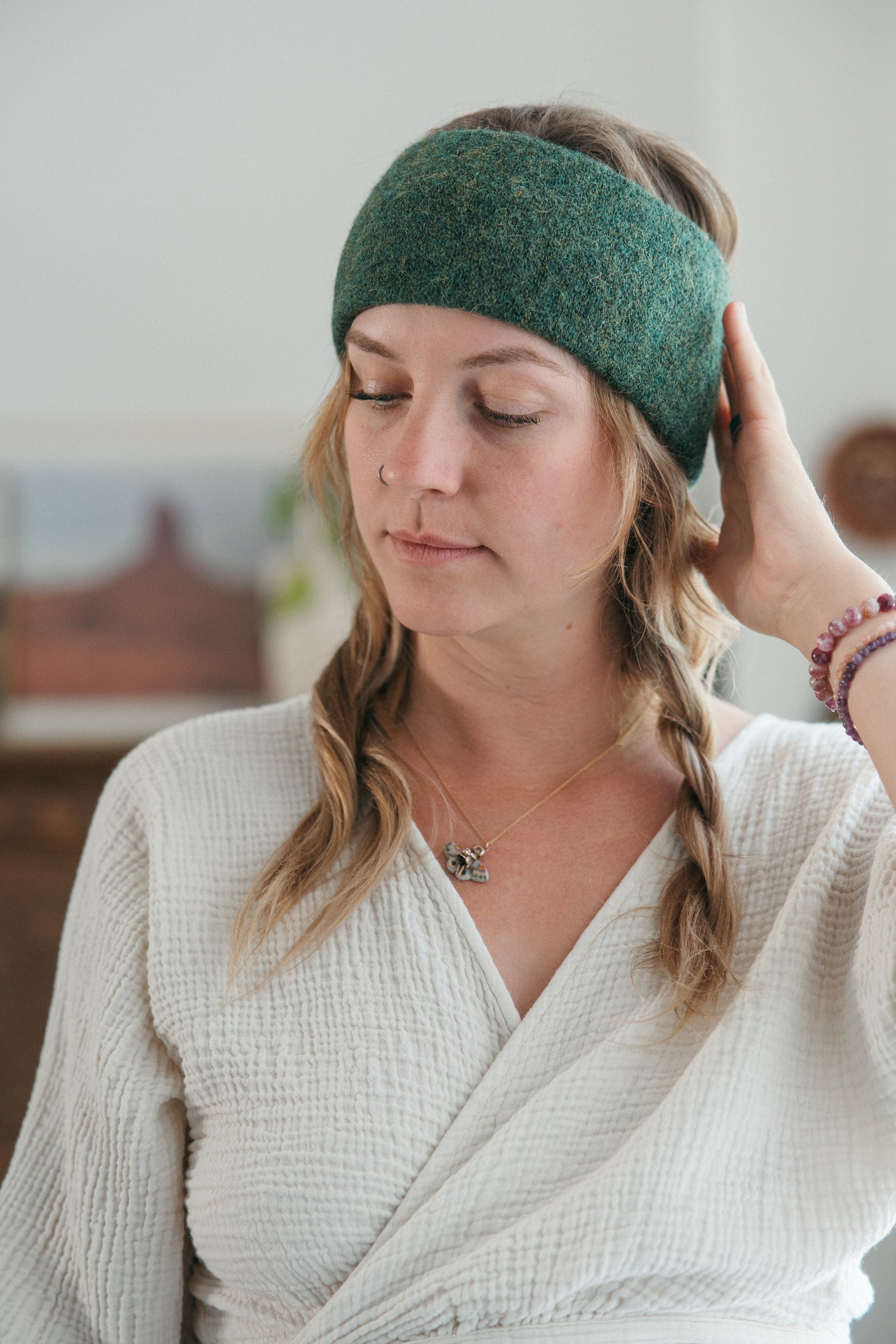 POKOLOKO Baby Alpaca Headband #color_woodland_headband